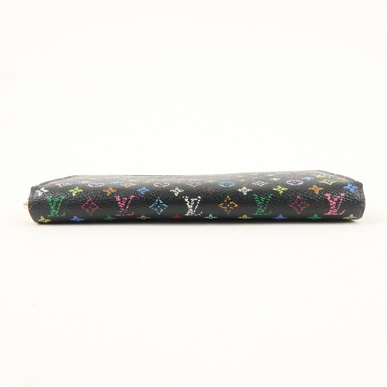 Louis Vuitton Monogram Multi Color Zippy Wallet Noir M60244