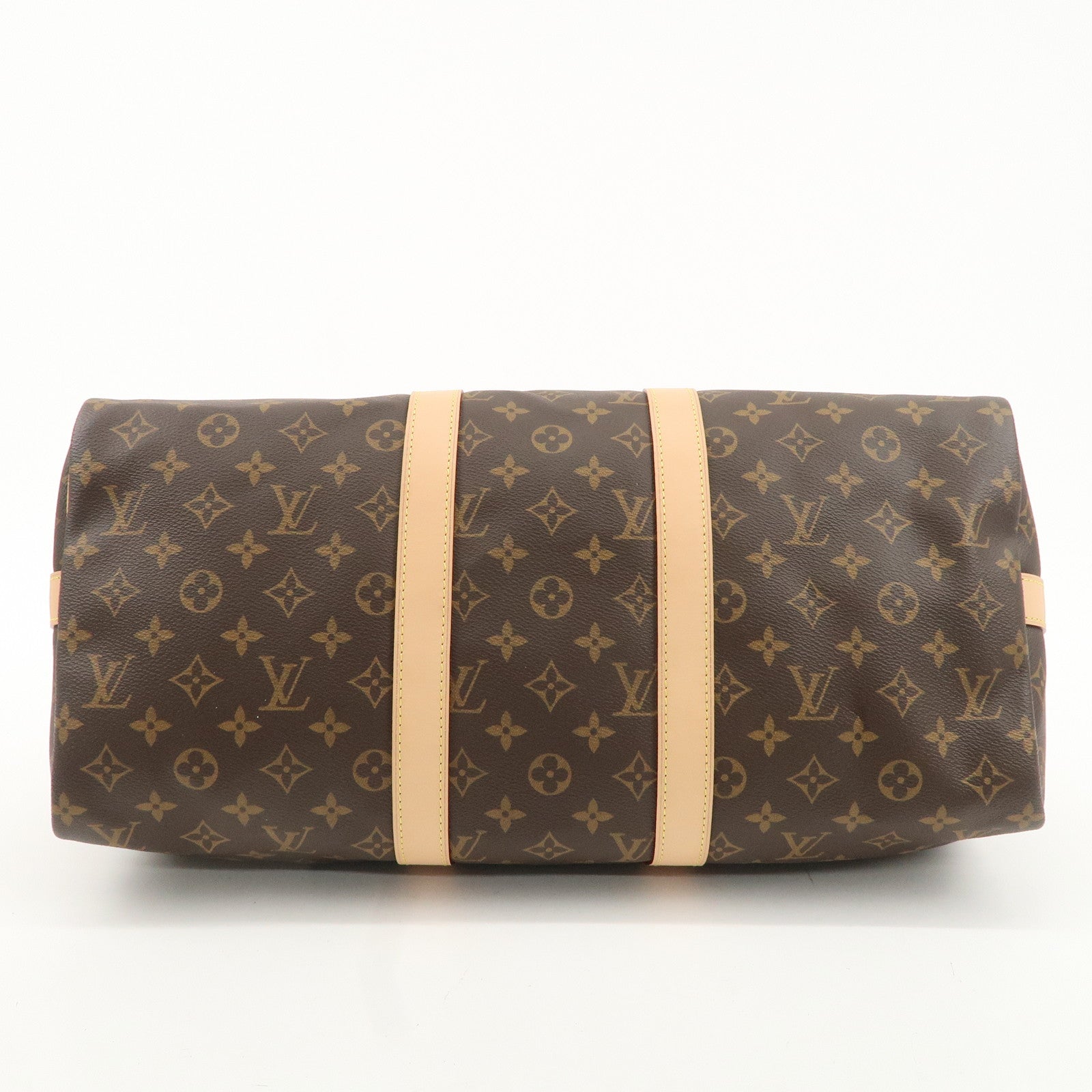 Louis Vuitton Monogram Keep All Bandouliere 45 Boston Bag M41418 Used