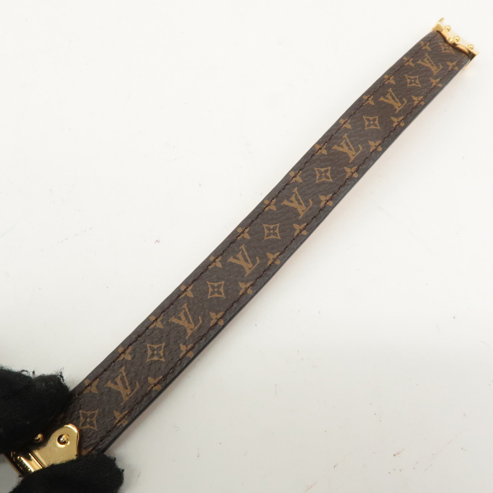 Louis Vuitton Monogram Bracelet Spirit Bangle #17 M6689