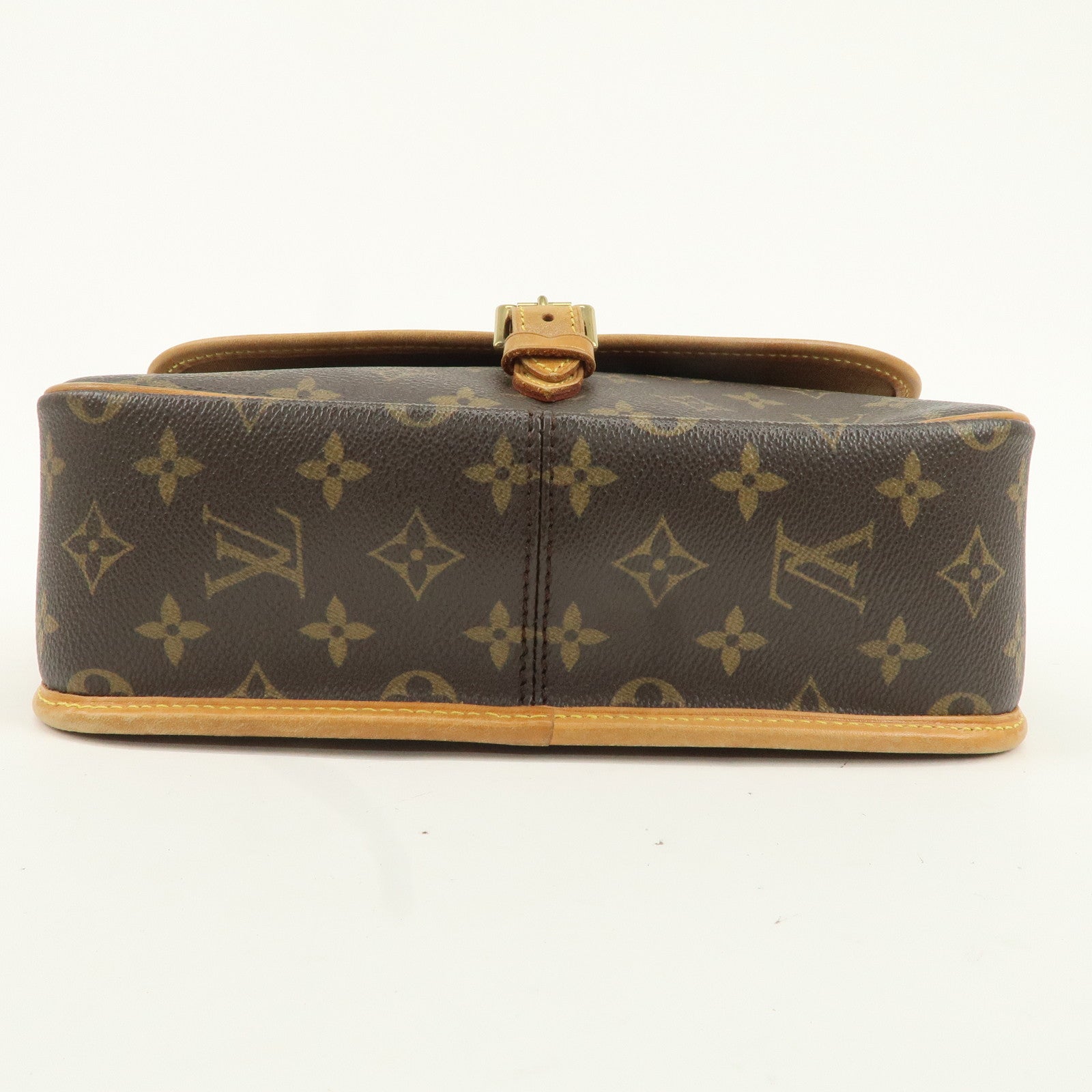 Louis Vuitton Monogram Sologne Shoulder Bag Brown M42250 Used