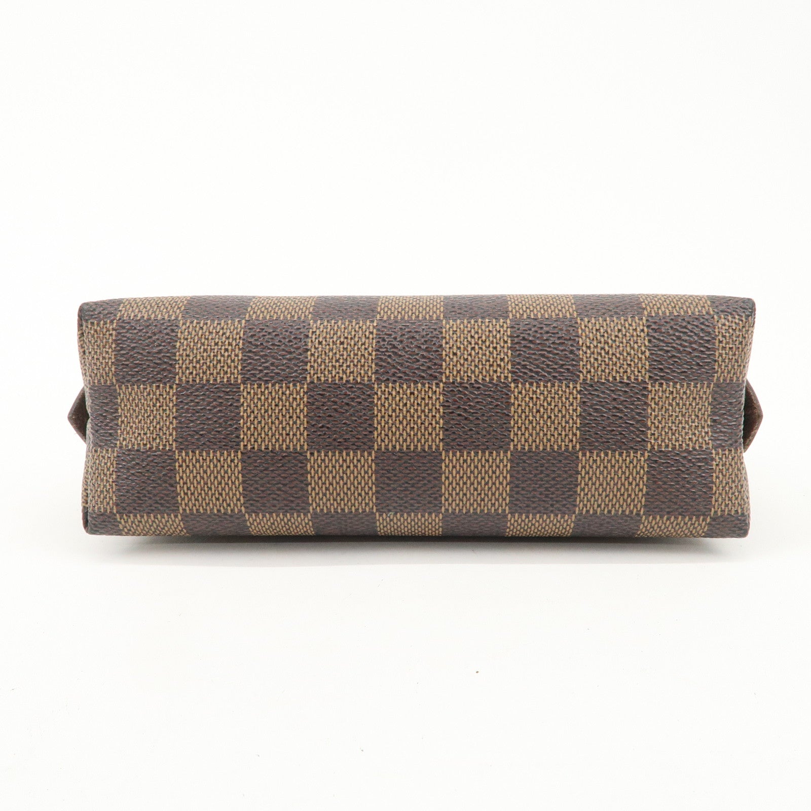 Louis Vuitton Damier Ebene Pochette Cosmetic Pouch N47516 Used