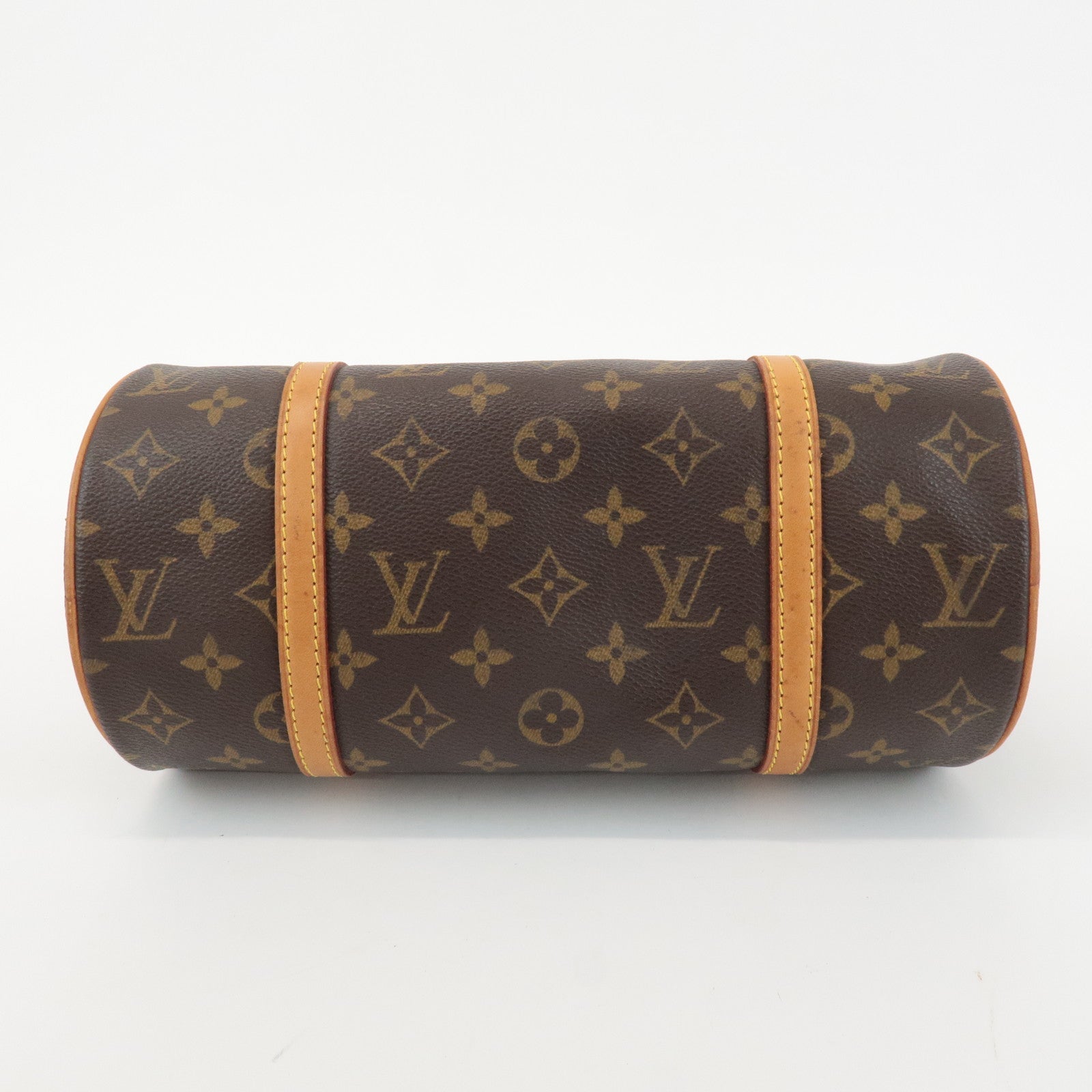 AuthLouis Vuitton Monogram Papillon 26 Hand Bag Brown New Style M51386