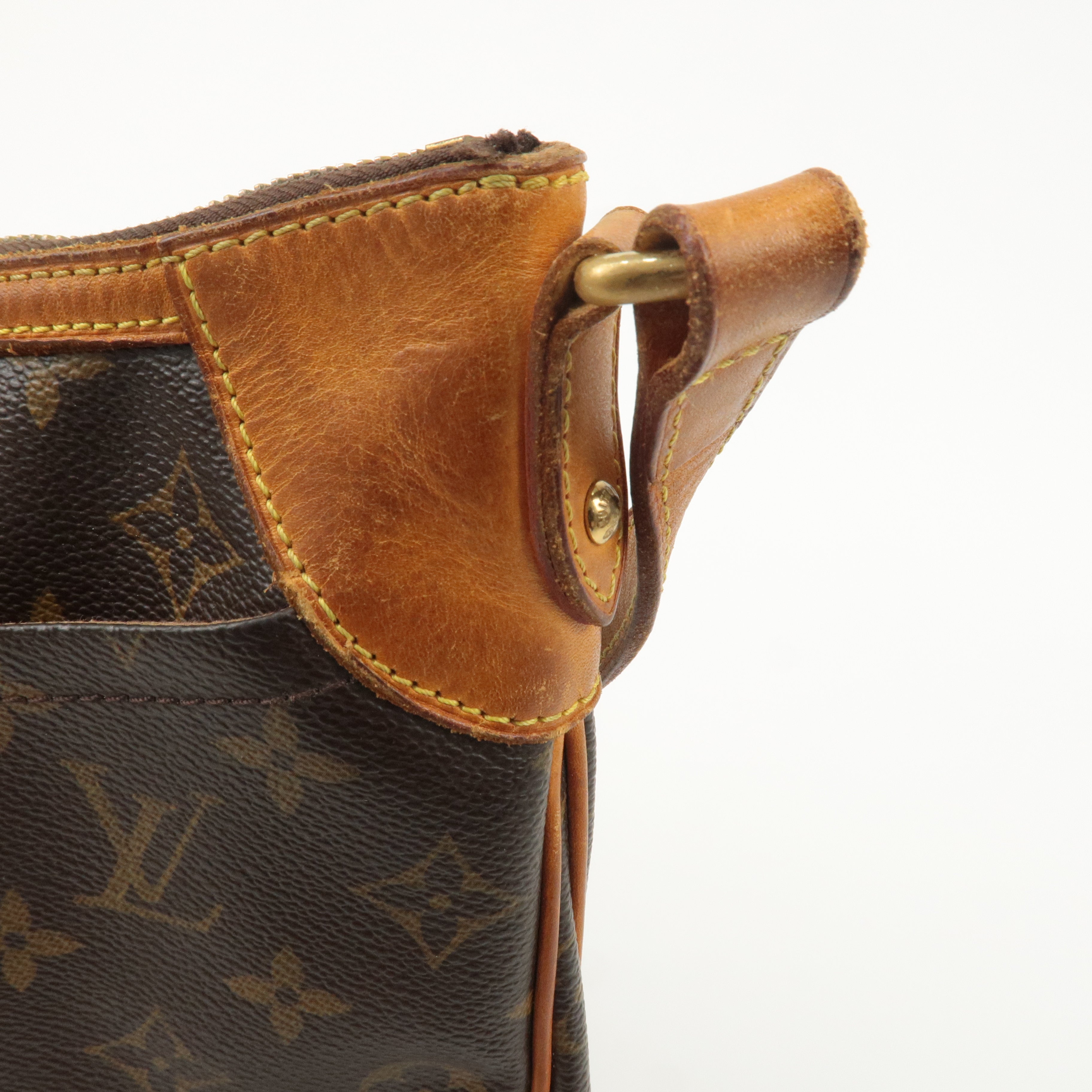 Louis Vuitton Monogram Odeon PM Shoulder Bag Brown M56390