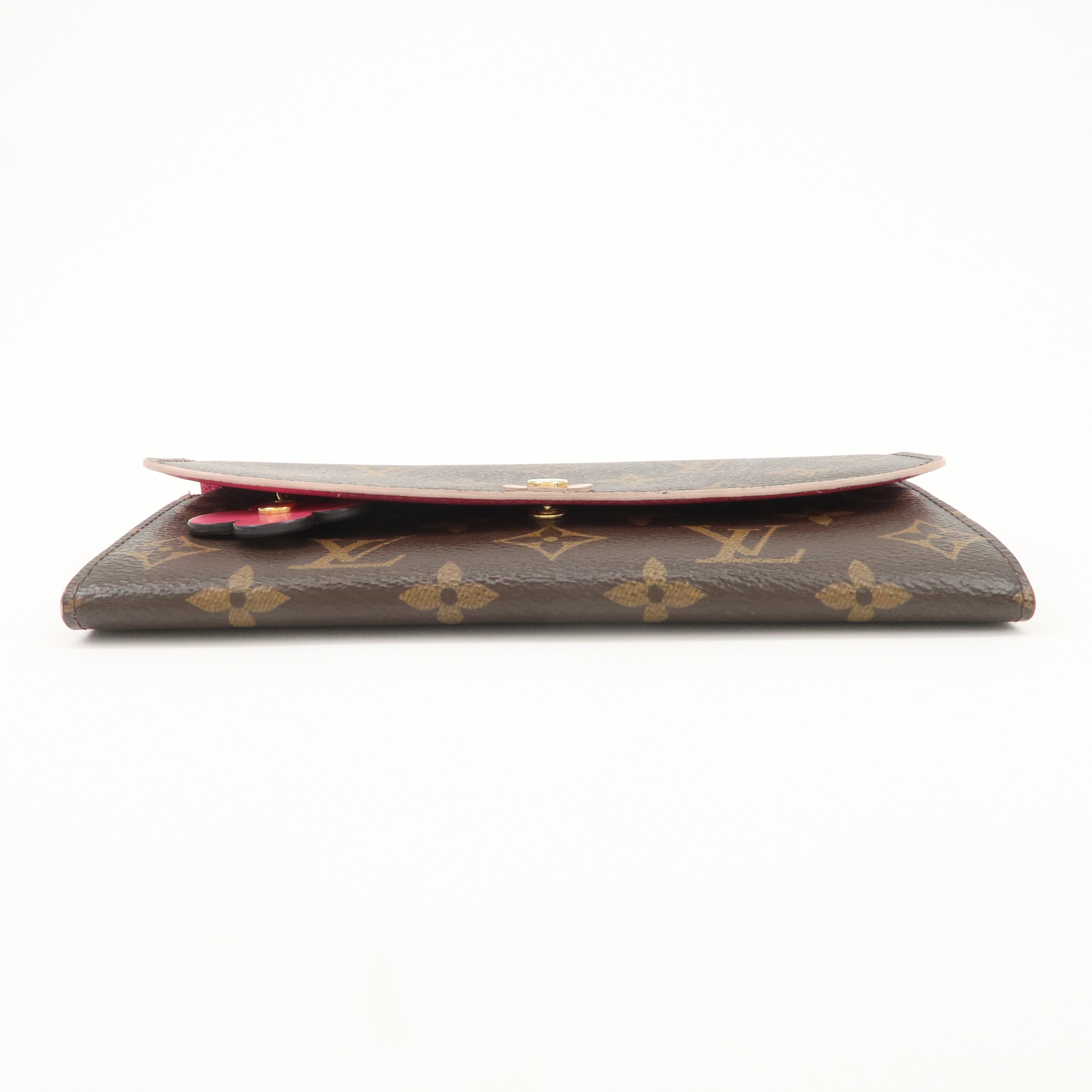 Louis Vuitton Monogram Portefeuille Emily Long Wallet M68313 Used