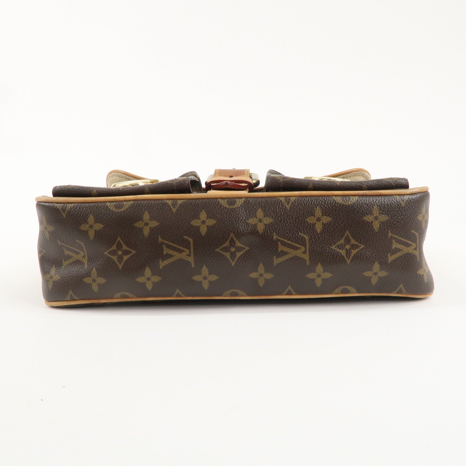 Louis Vuitton Monogram Hudson PM Shoulder Bag Brown M40047