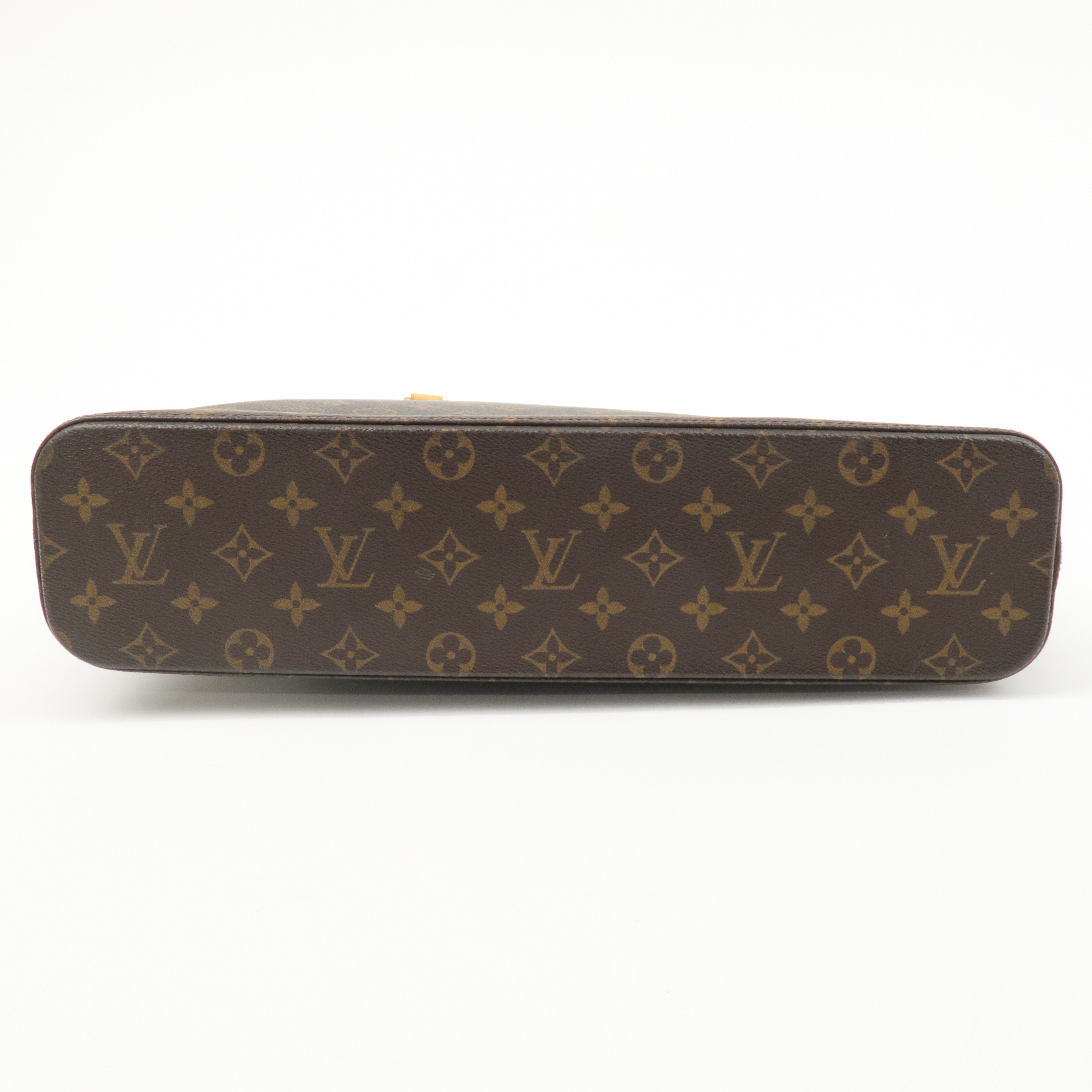 Louis Vuitton Monogram Luco Tote Bag Hand Bag Brown M51155