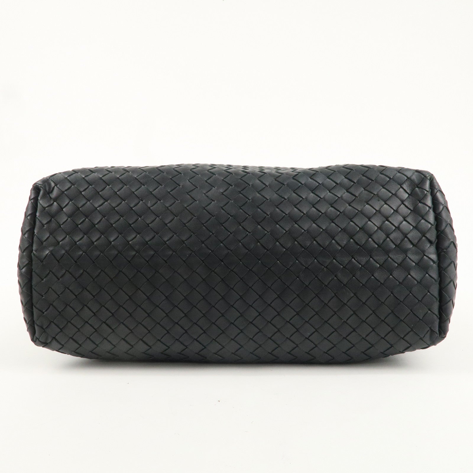 BOTTEGA VENETA Intrecciato Leather Small Garda Bag Black 405071