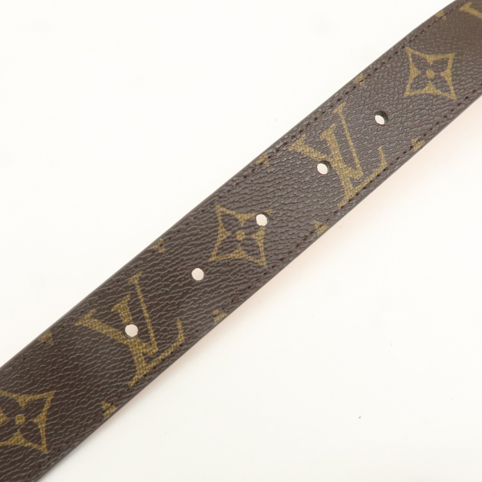 Louis Vuitton Monogram Saint Tulle Oval Belt 85/34 M9842