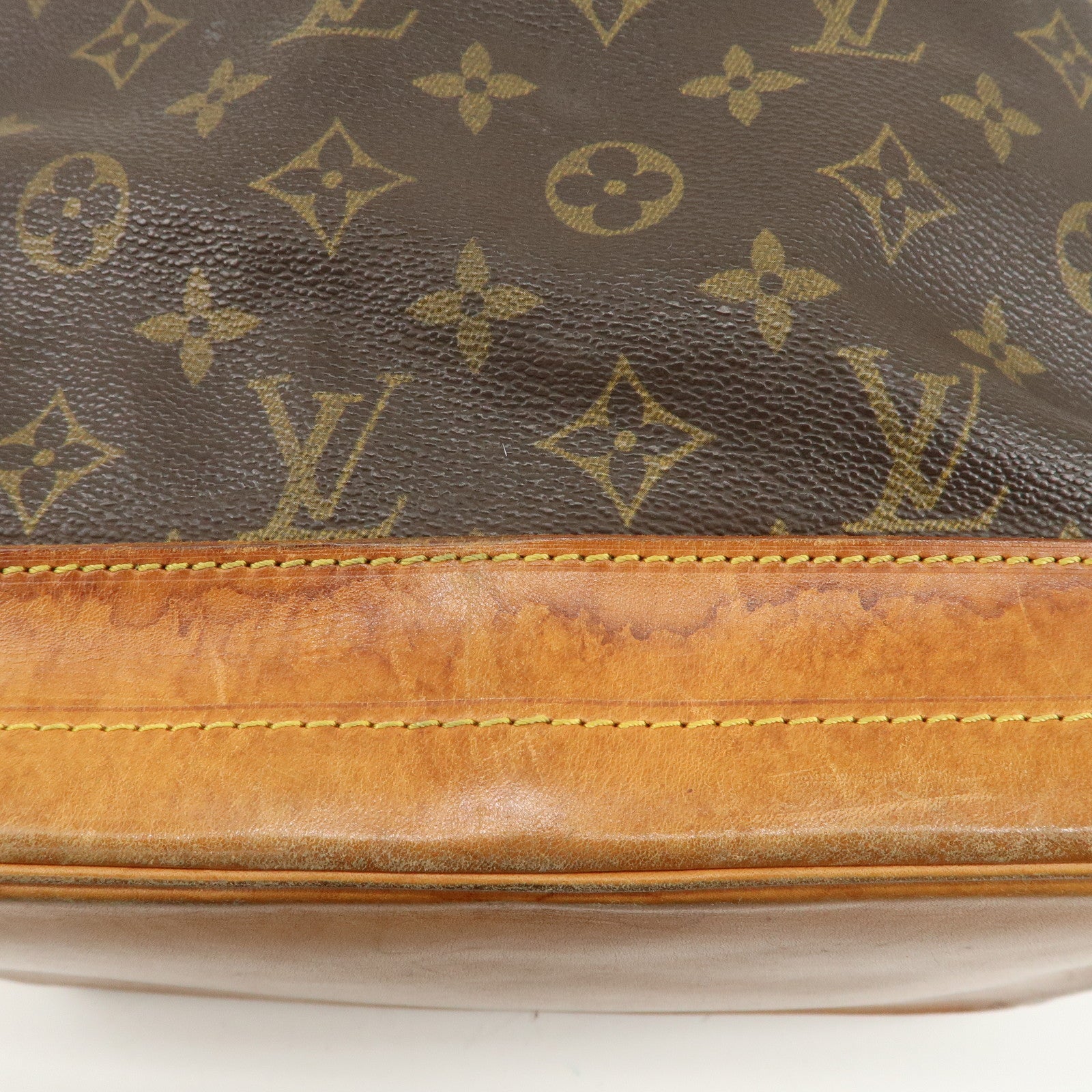 Louis Vuitton Monogram Noe Shoulder Bag Brown M42224