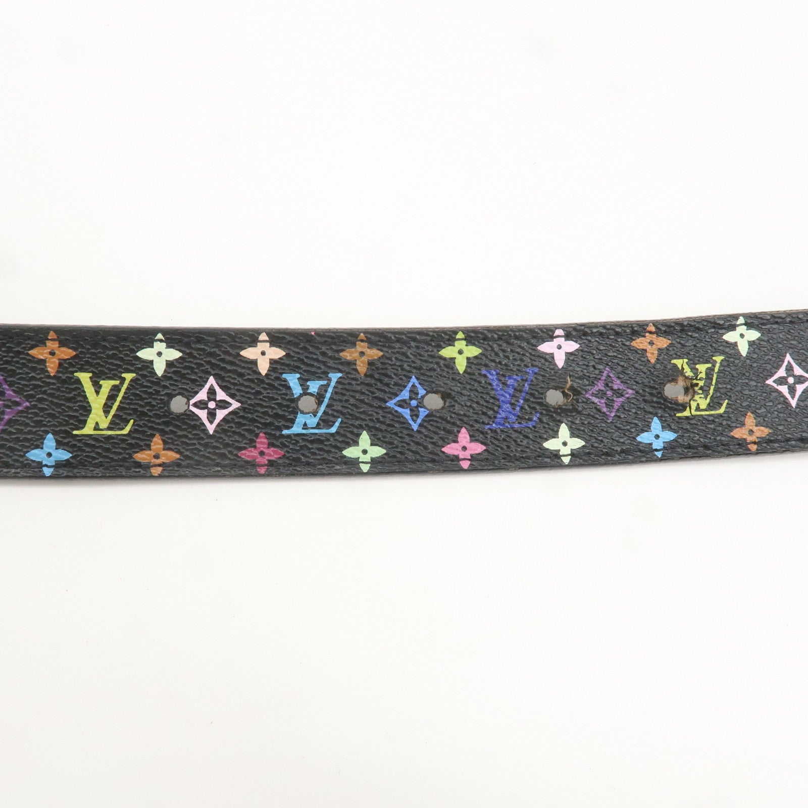 Louis Vuitton Monogram Multicolor Saint Tulle Belt 75/30 M6890