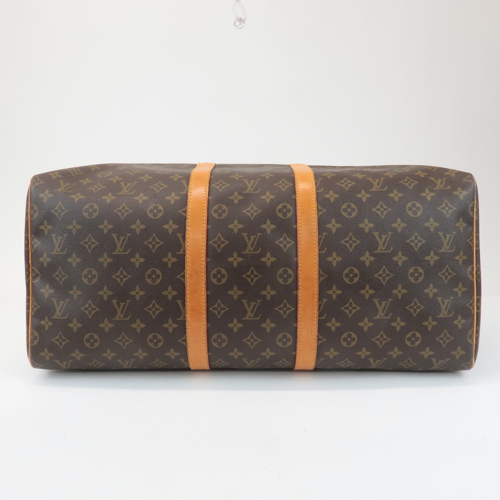 Louis Vuitton Monogram Keep All 55 Boston Bag Brown M41424 Used