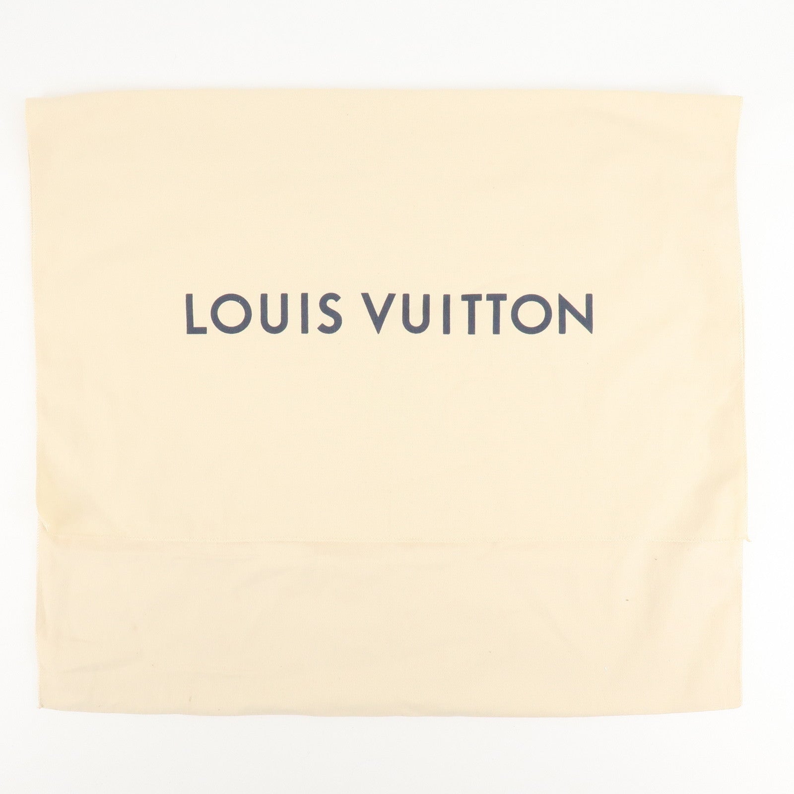 Louis Vuitton Set of 10 Dust Bag Storage Bag Flap New Style Beige Used