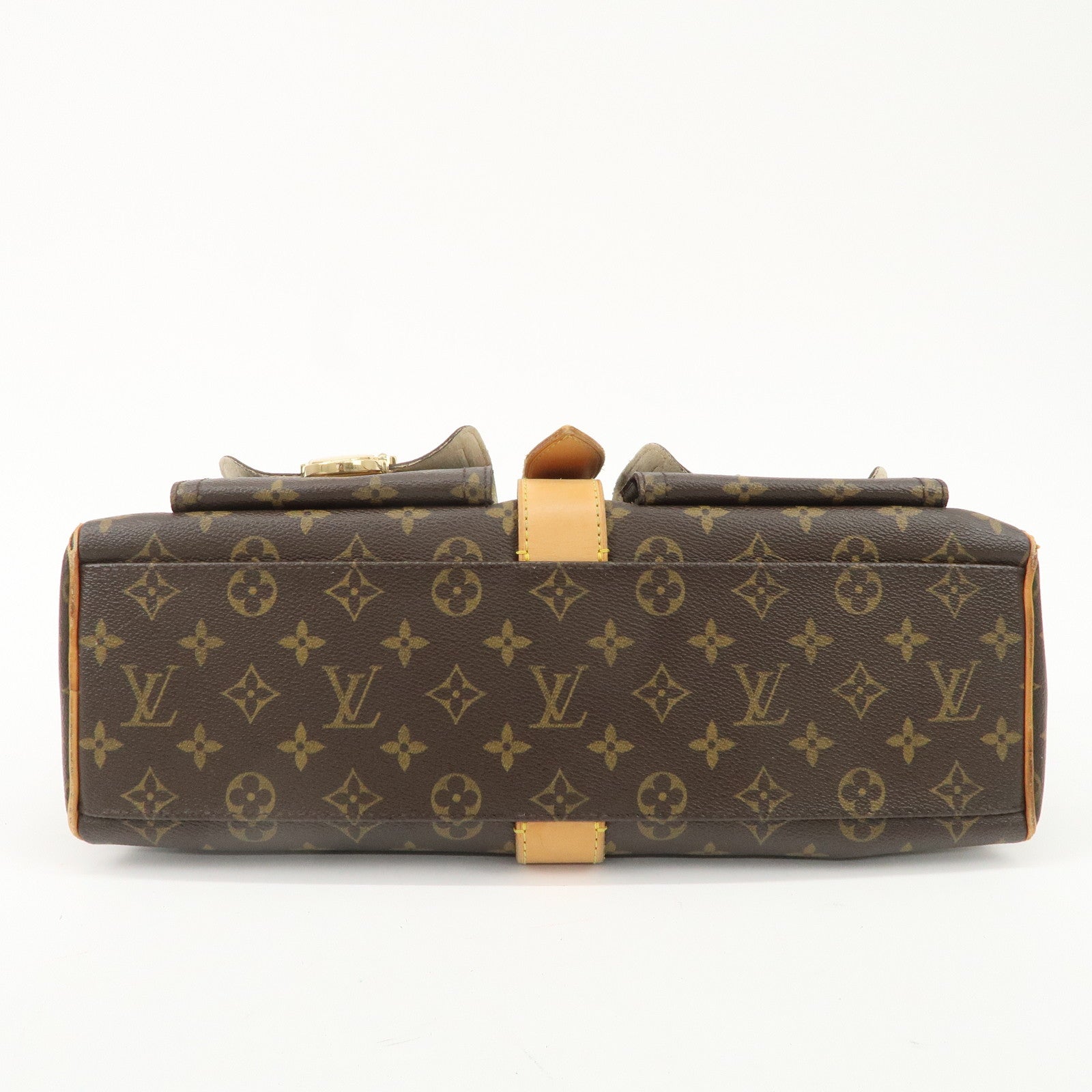 Louis Vuitton Monogram Manhattan GM Hand Bag Boston Bag M40025 Used