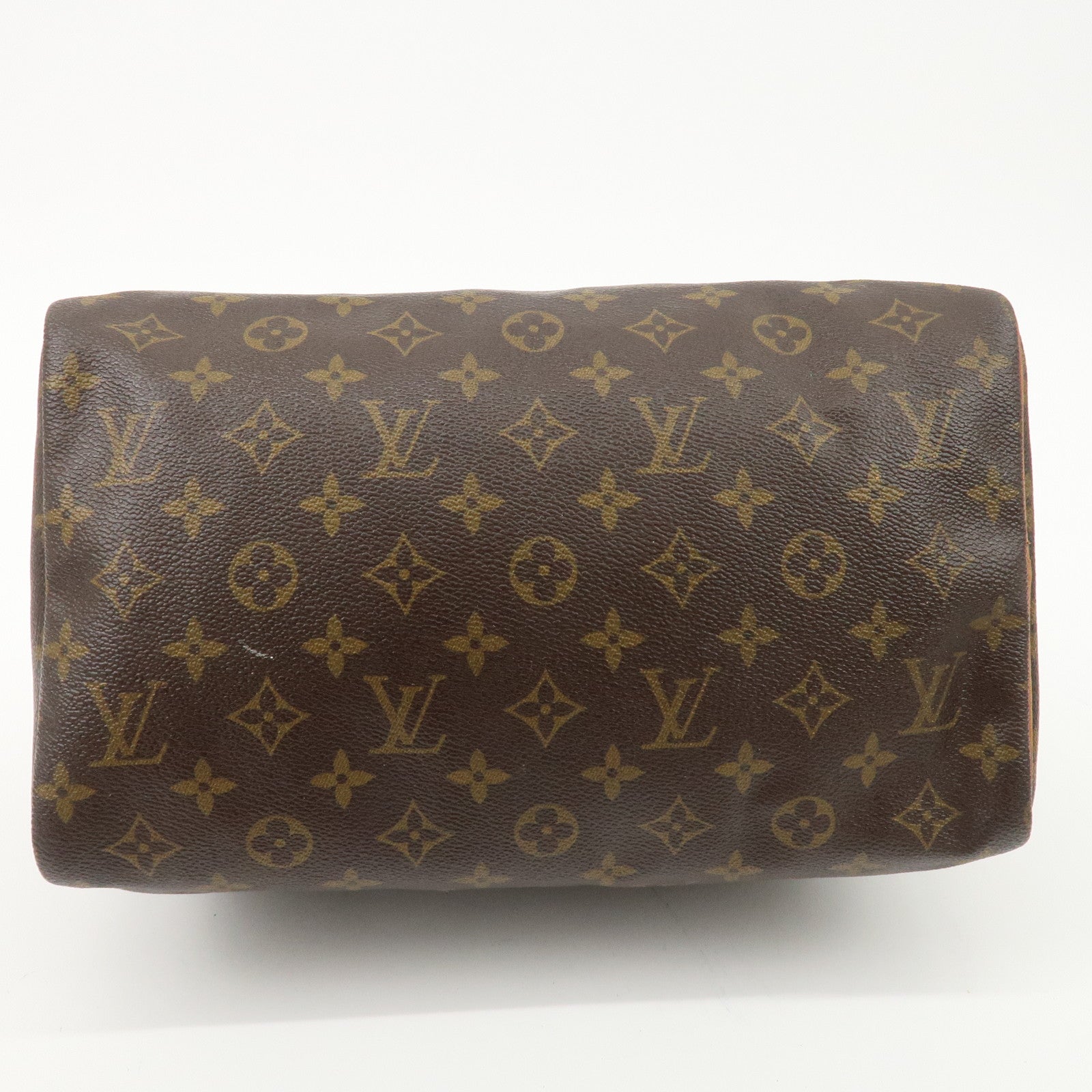 Louis Vuitton Monogram Speedy 30 Hand Bag Boston Bag M41108 Used