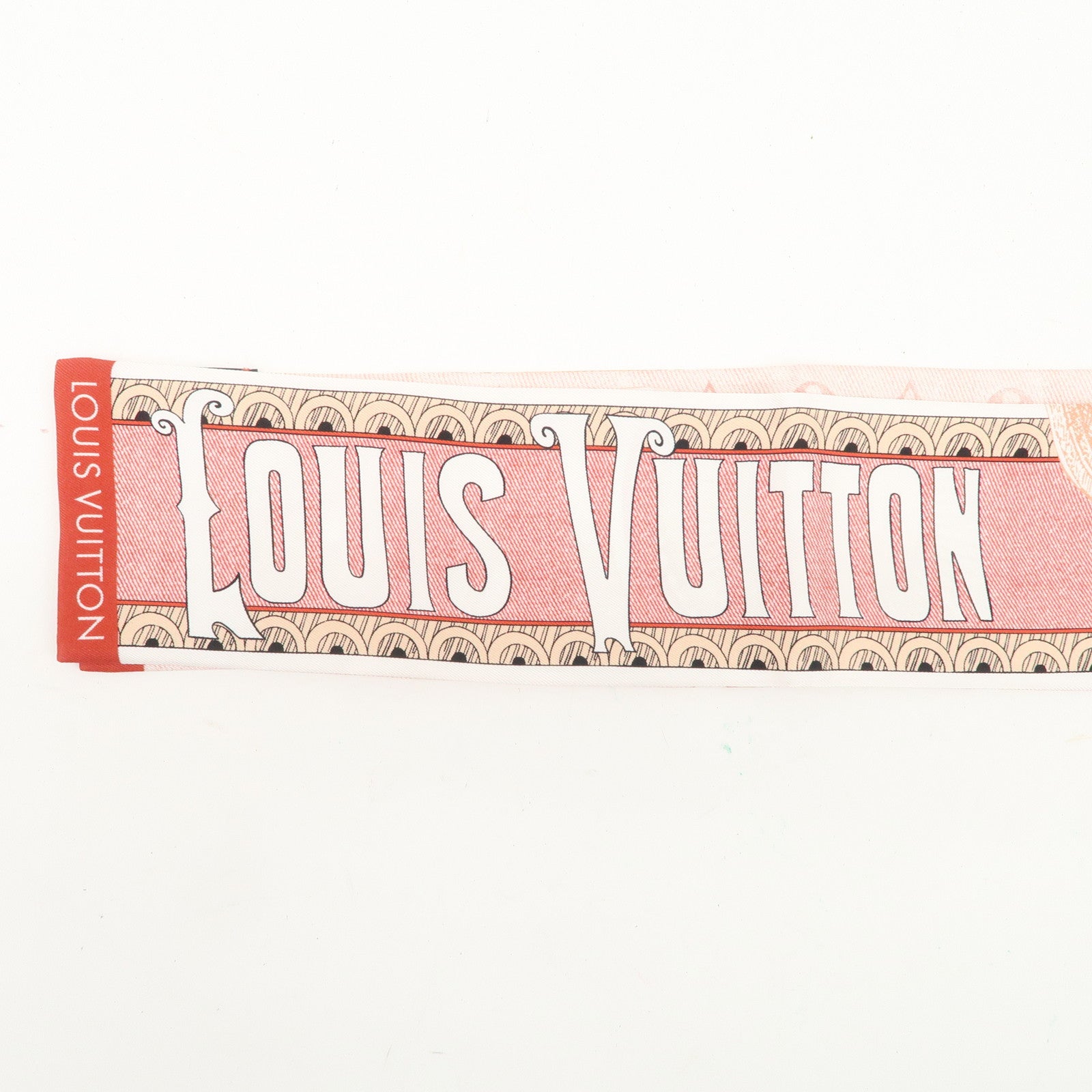 Louis Vuitton Bandeau Malle Merveilleuse Scarf Rose M77184