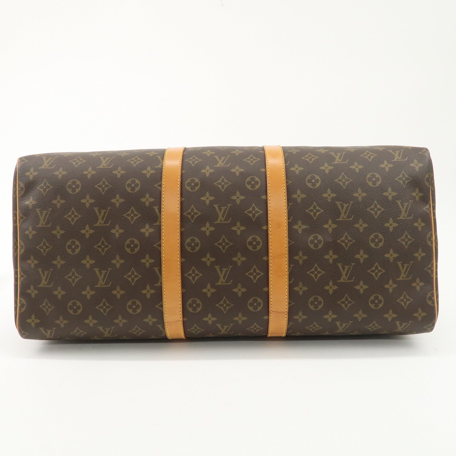 Louis Vuitton Monogram Keep All 55 Boston Bag Travel Bag M41424