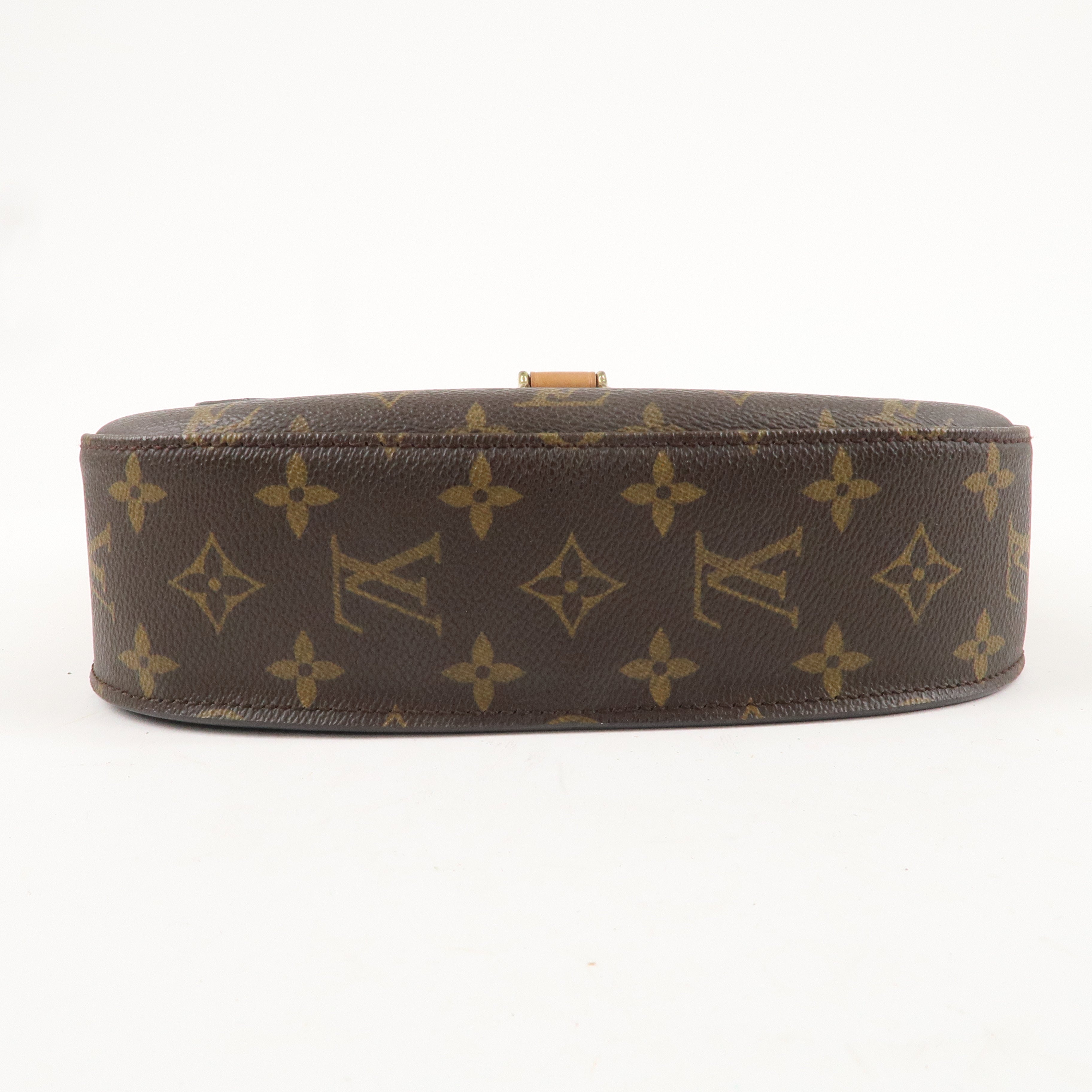 Louis Vuitton Monogram Saint Cloud GM Shoulder Bag Brown M51242