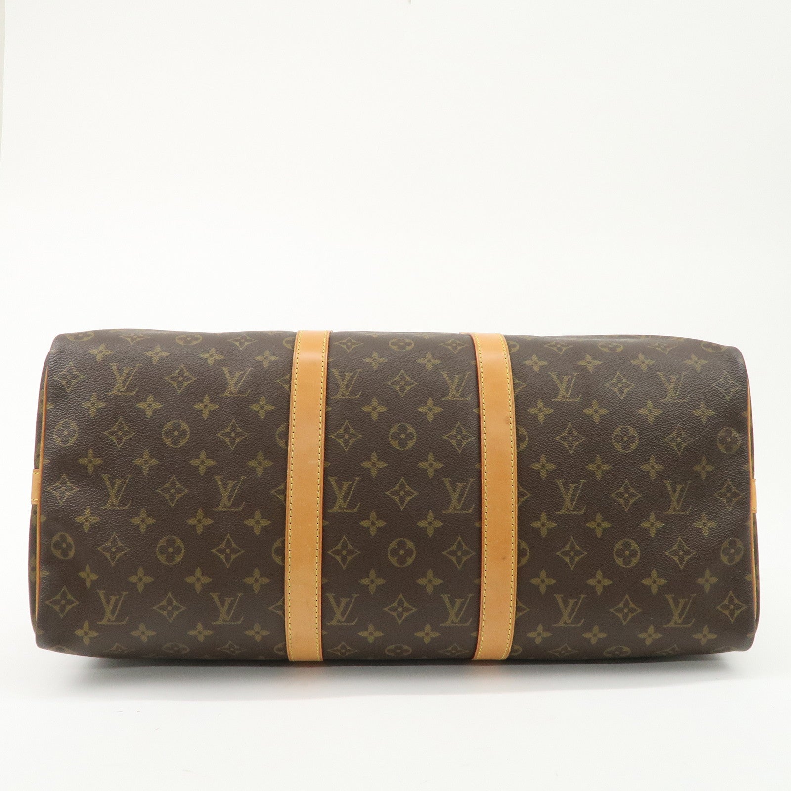 Louis Vuitton Monogram Keep All Bandouliere 50 Boston Bag M41416