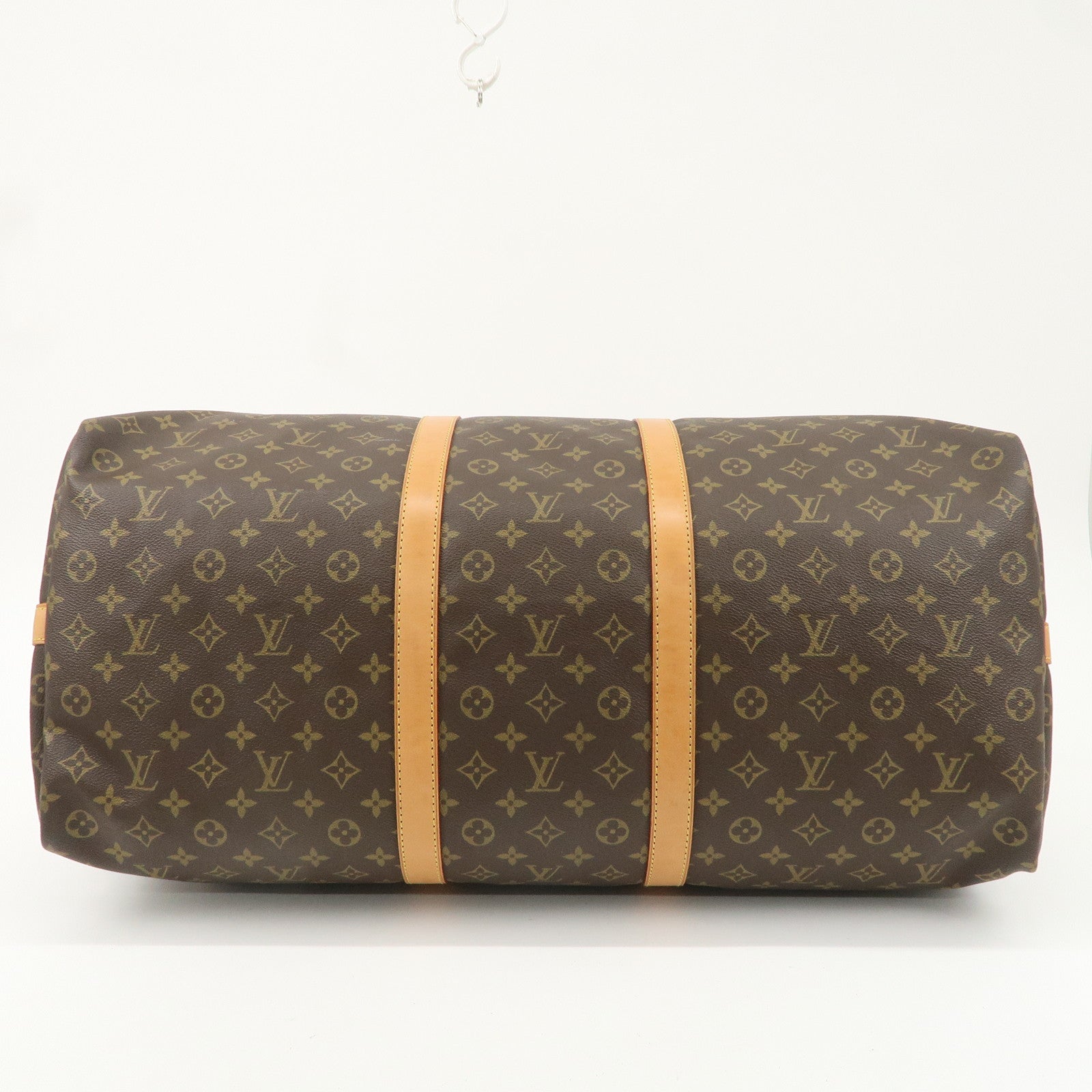 Louis Vuitton Monogram Keep All Bandouliere 60 Bag Brown M41412