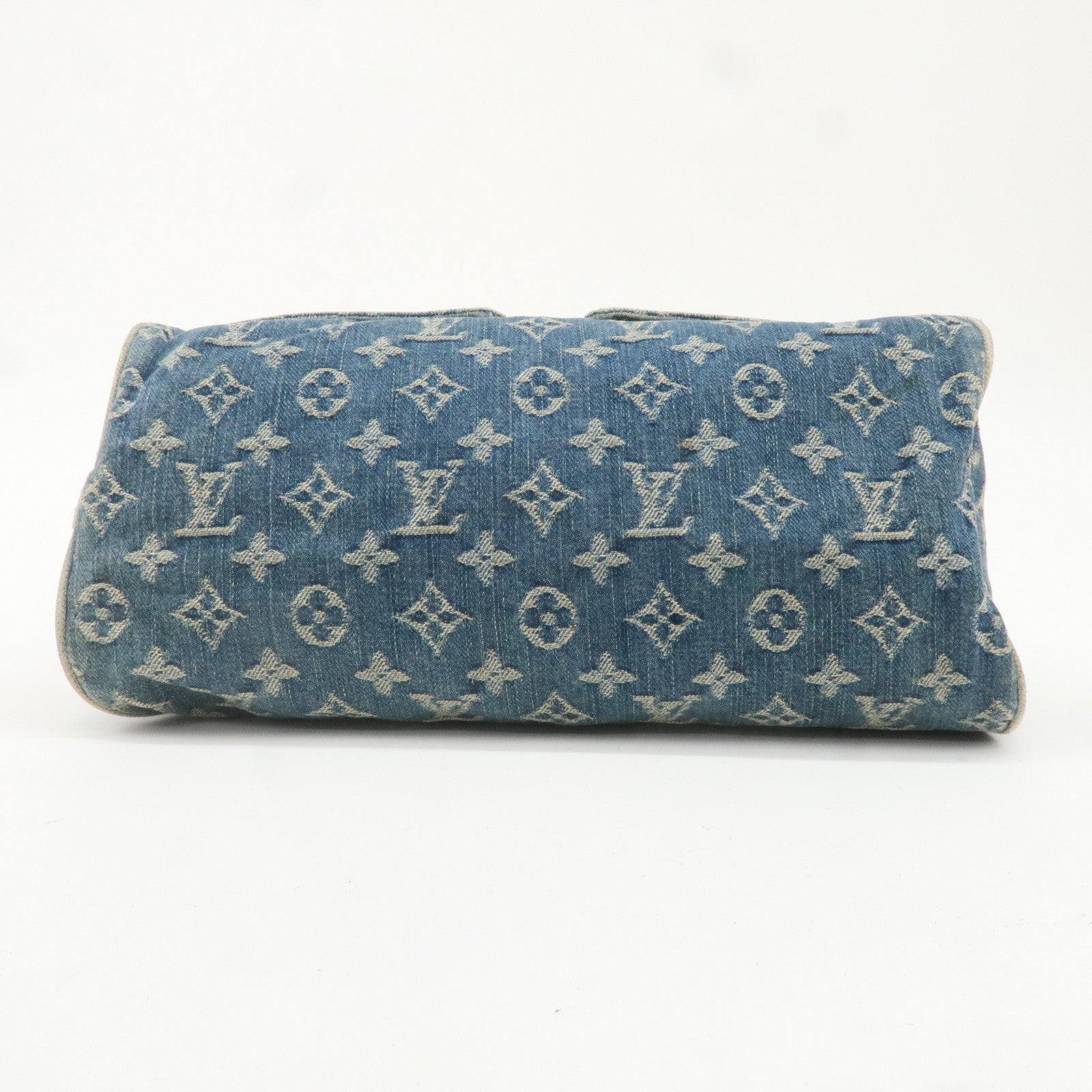 Louis Vuitton Monogram Denim Neo Speedy Boston Bag Blue M95019