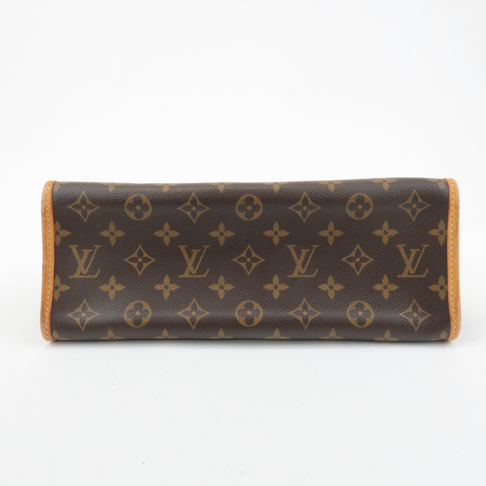 Louis Vuitton Monogram Popincourt Hand Bag Brown M40009 Used