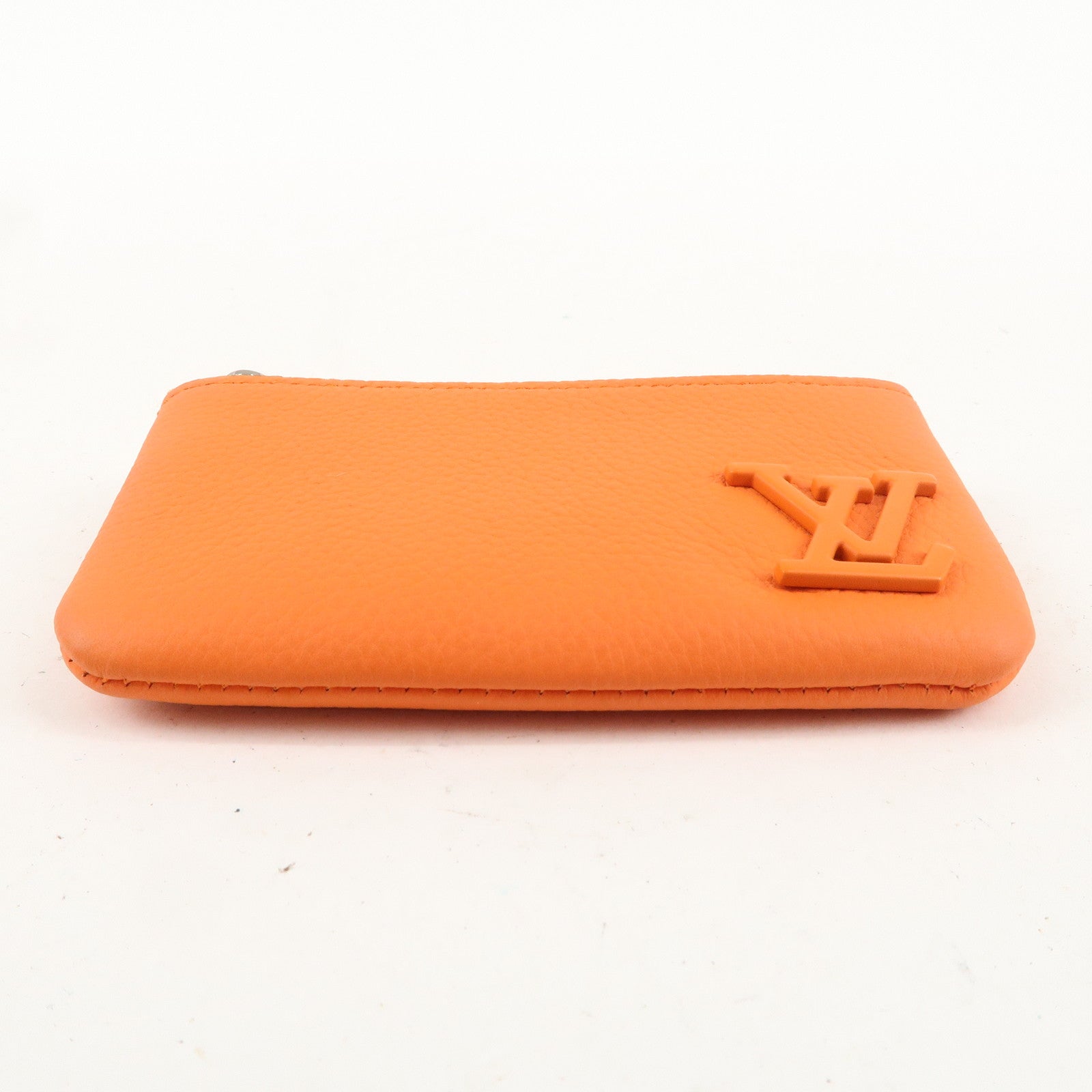 Louis Vuitton Aerogram Pochette Cles Coin Case Orange M81032