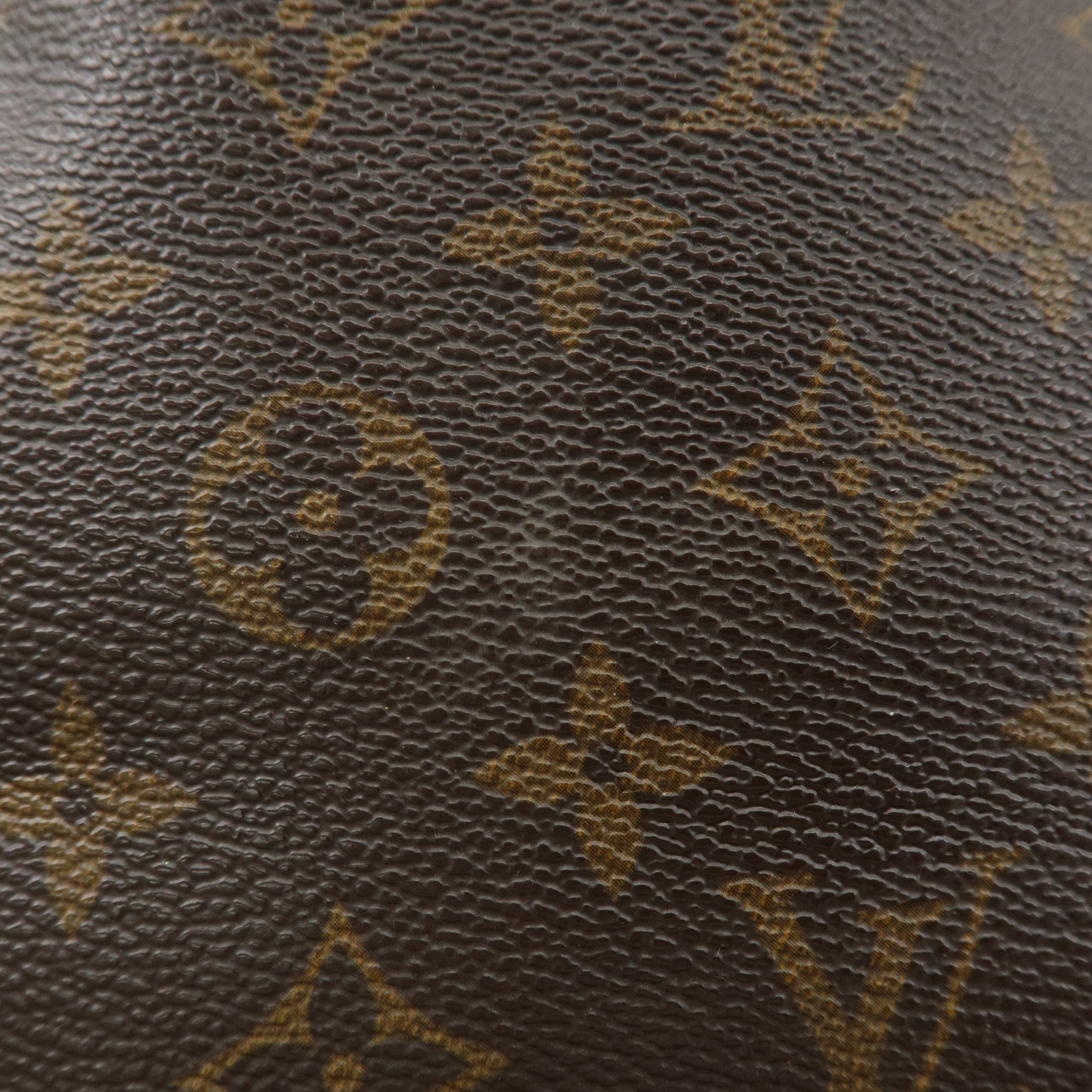 Louis Vuitton Monogram Petit Noe Shoulder Bag Brown M42226