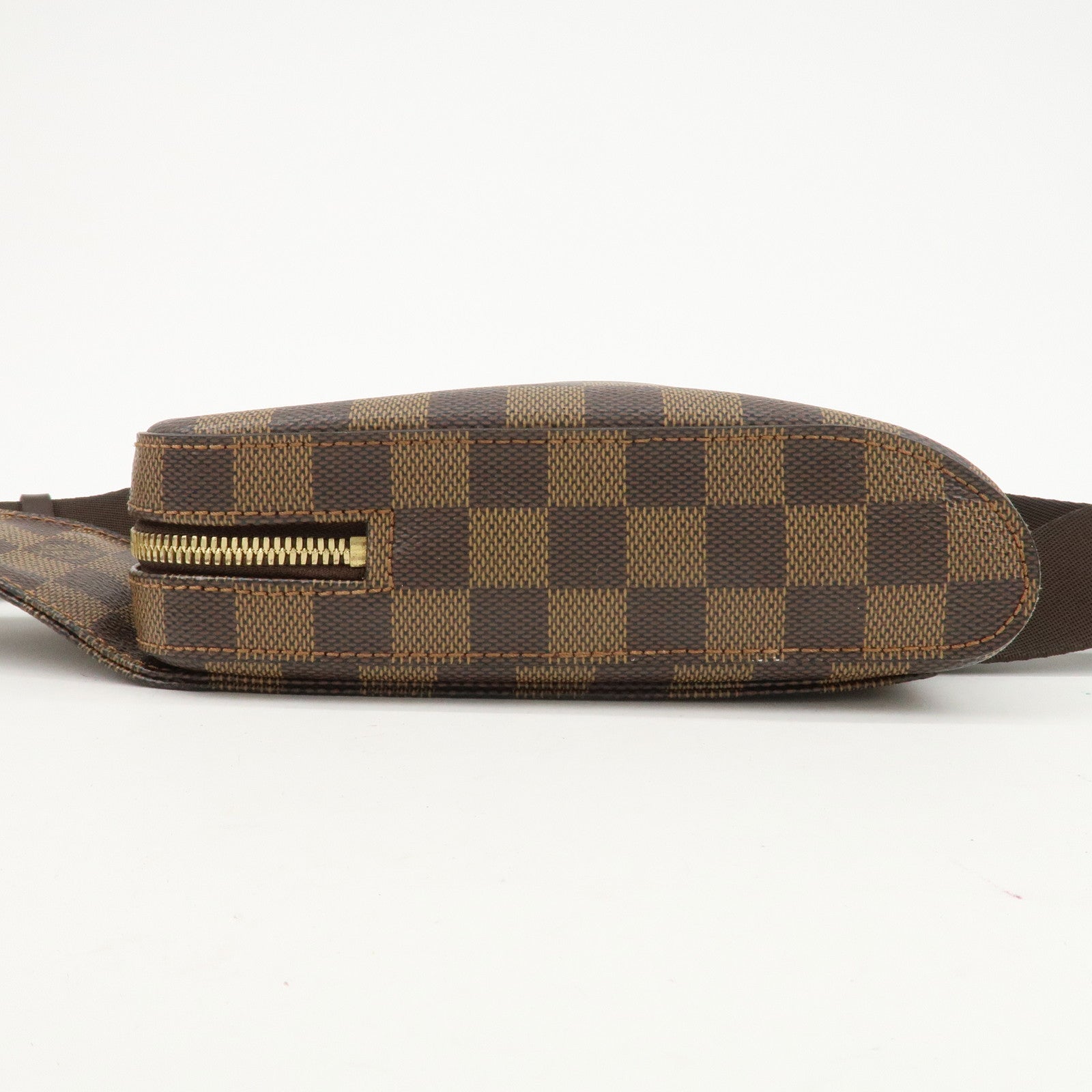 Louis Vuitton Damier  Ebene Geronimos Body Waist Bag Brown N51994 Used