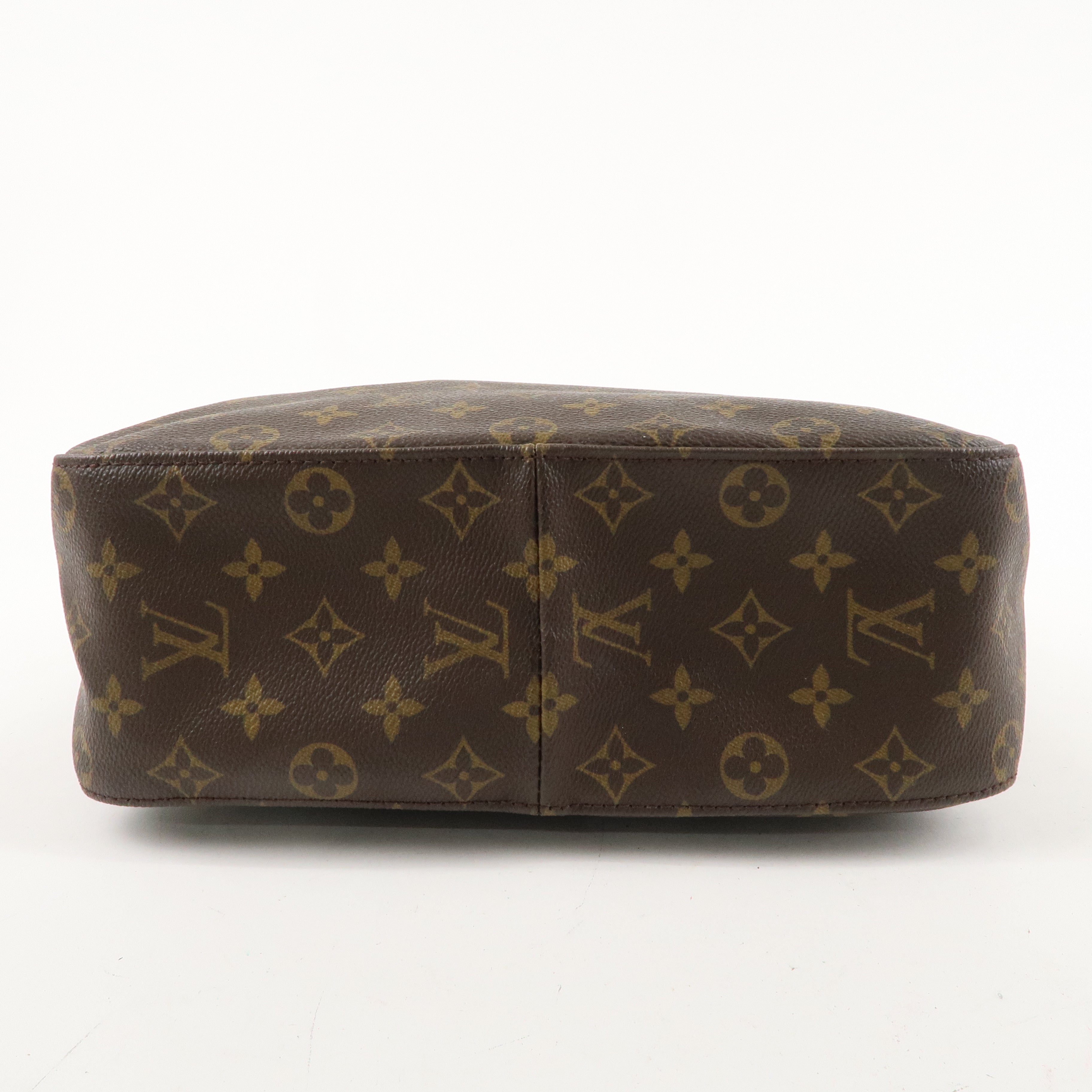 Louis Vuitton Monogram Looping GM Shoulder Bag Brown M51145