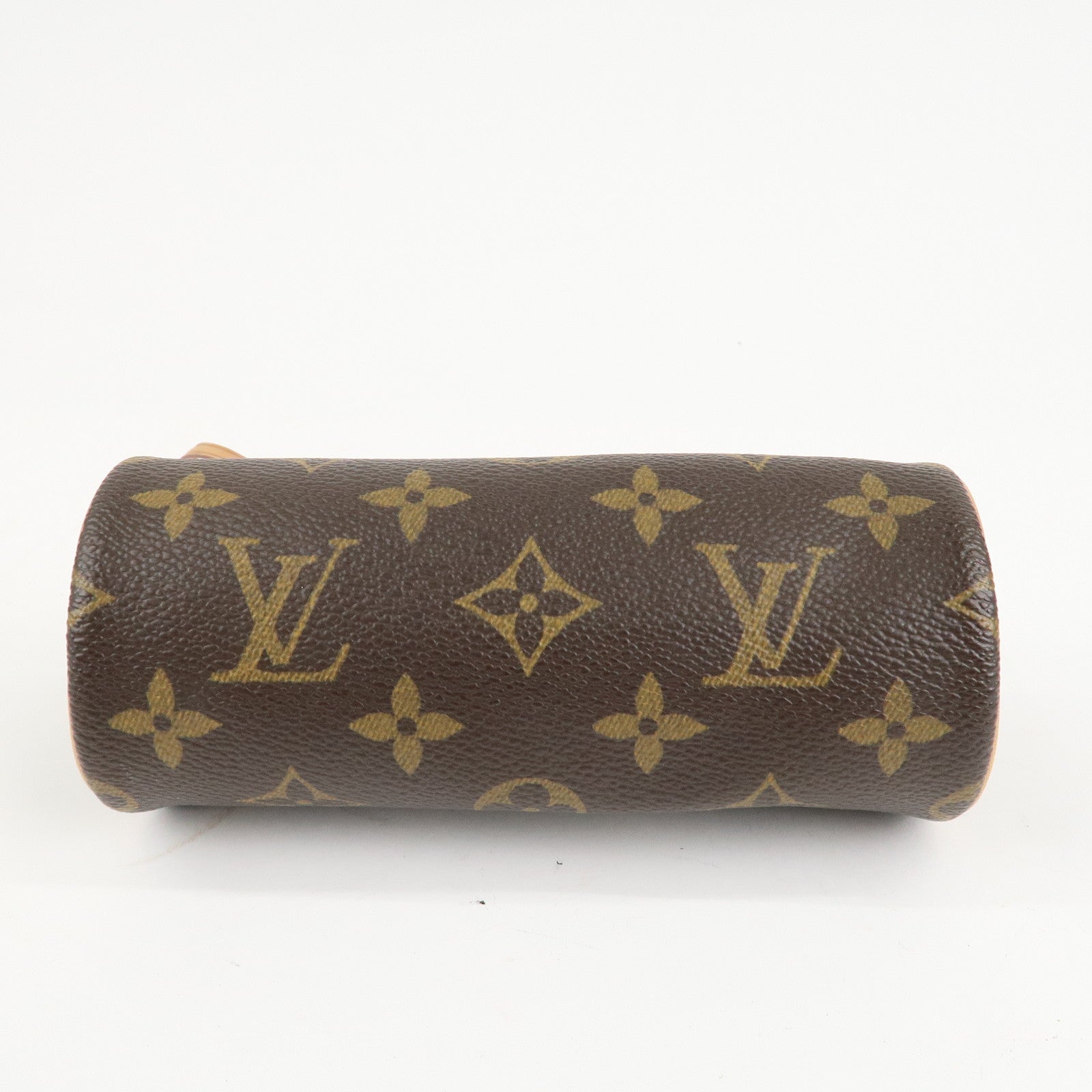 Louis Vuitton Monogram Mini Pouch for Papillon Bag New Style Brown Used