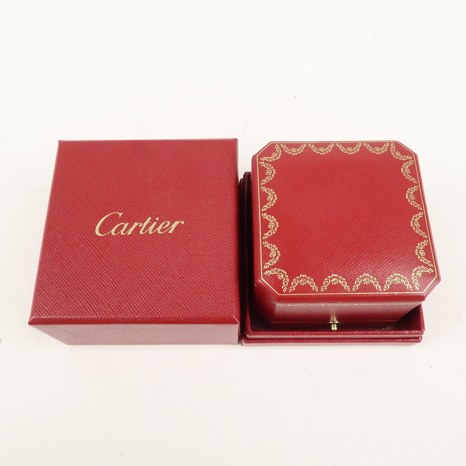 Cartier Set of 2 Ring Box Display Box Jewelry Box For Ring