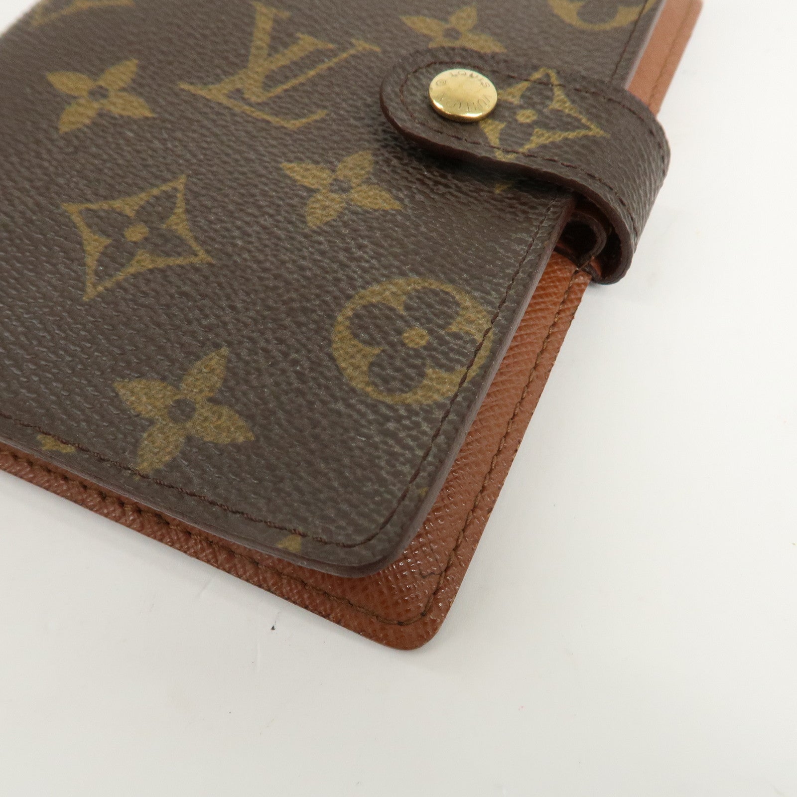 Louis Vuitton Set of 2 Monogram Agenda PM Planner Cover R20005 Used