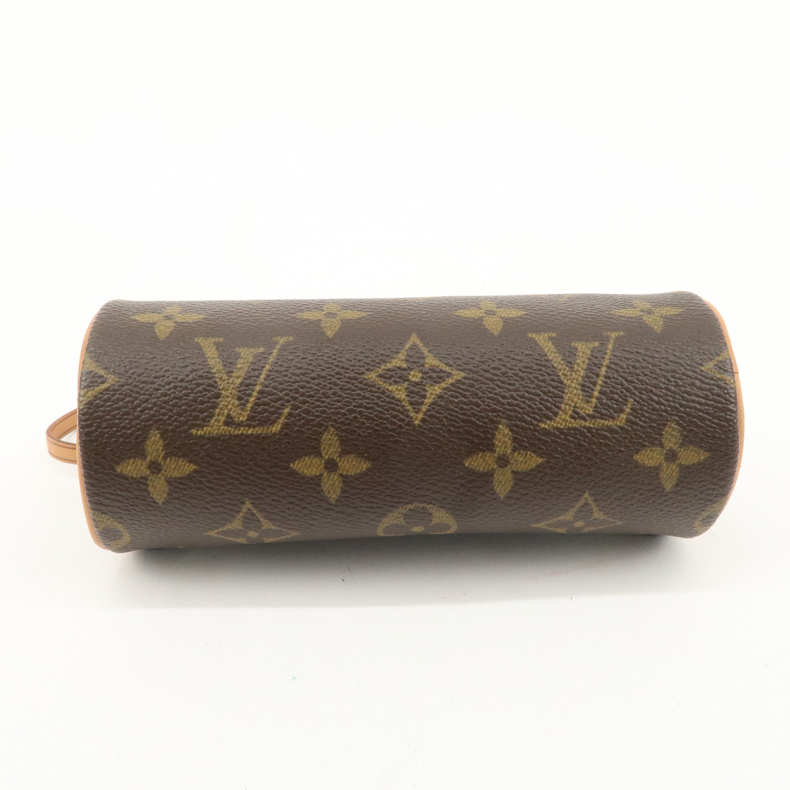 Louis Vuitton Monogram Pouch for Papillon Bag Hand Bag Brown Used