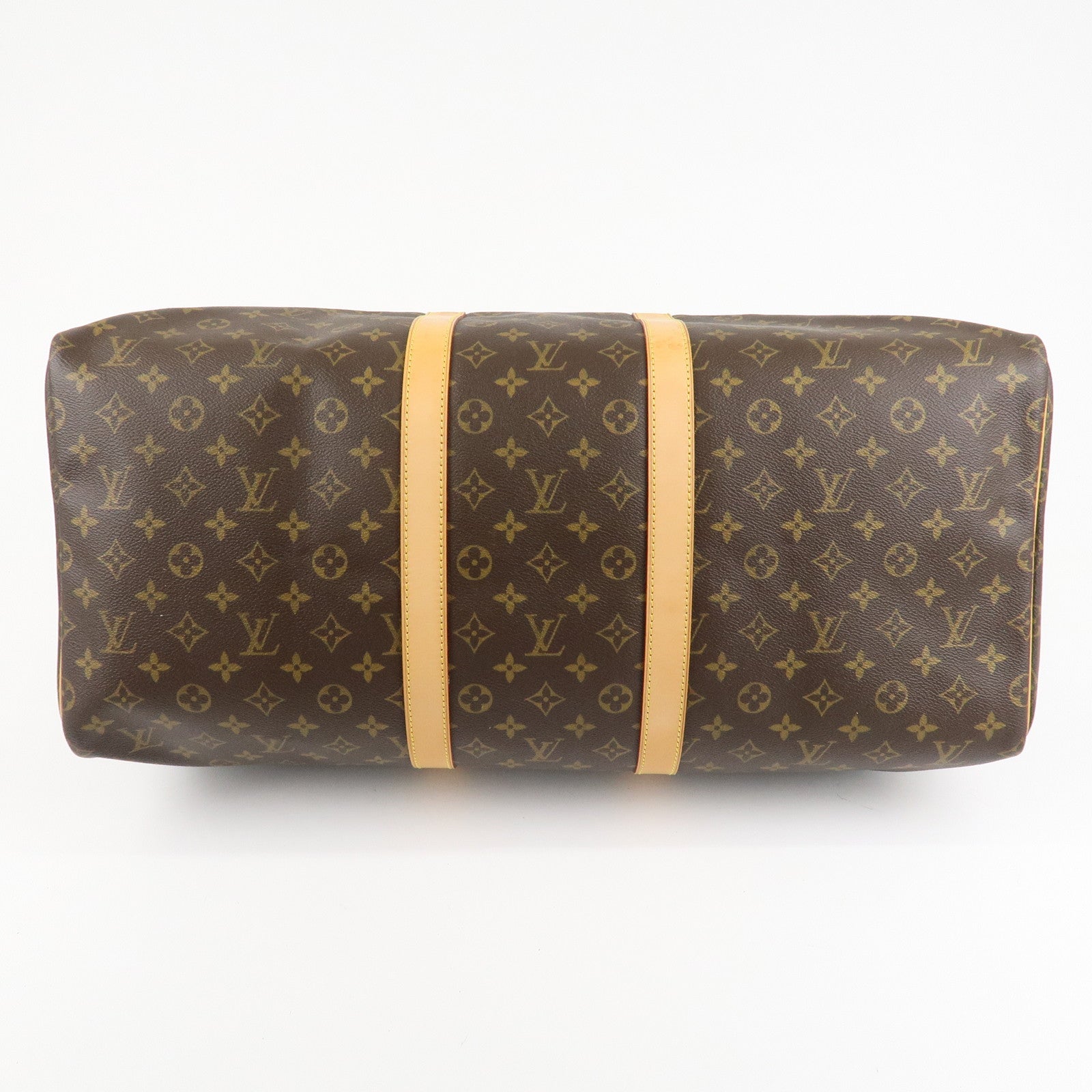 Louis Vuitton Monogram Keep All 55 Boston Bag Travel Bag M41424 Used