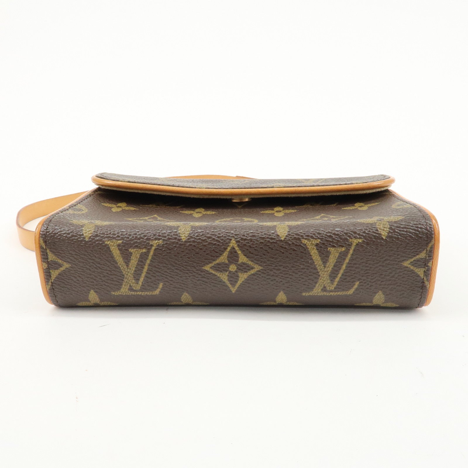 Louis Vuitton Monogram Pochette Florentine Waist Bag BeltXS M51855