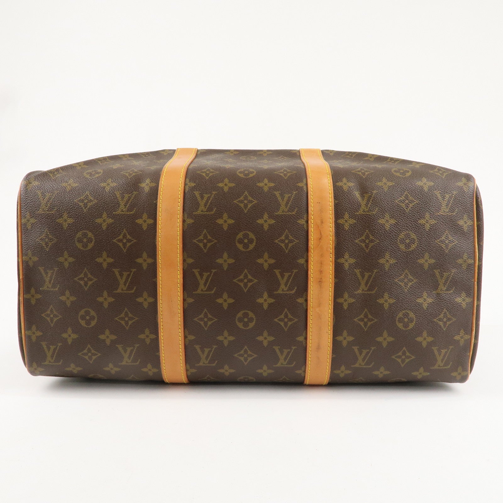 Louis Vuitton Monogram Sac Souple 45 Boston Bag Brown M41624