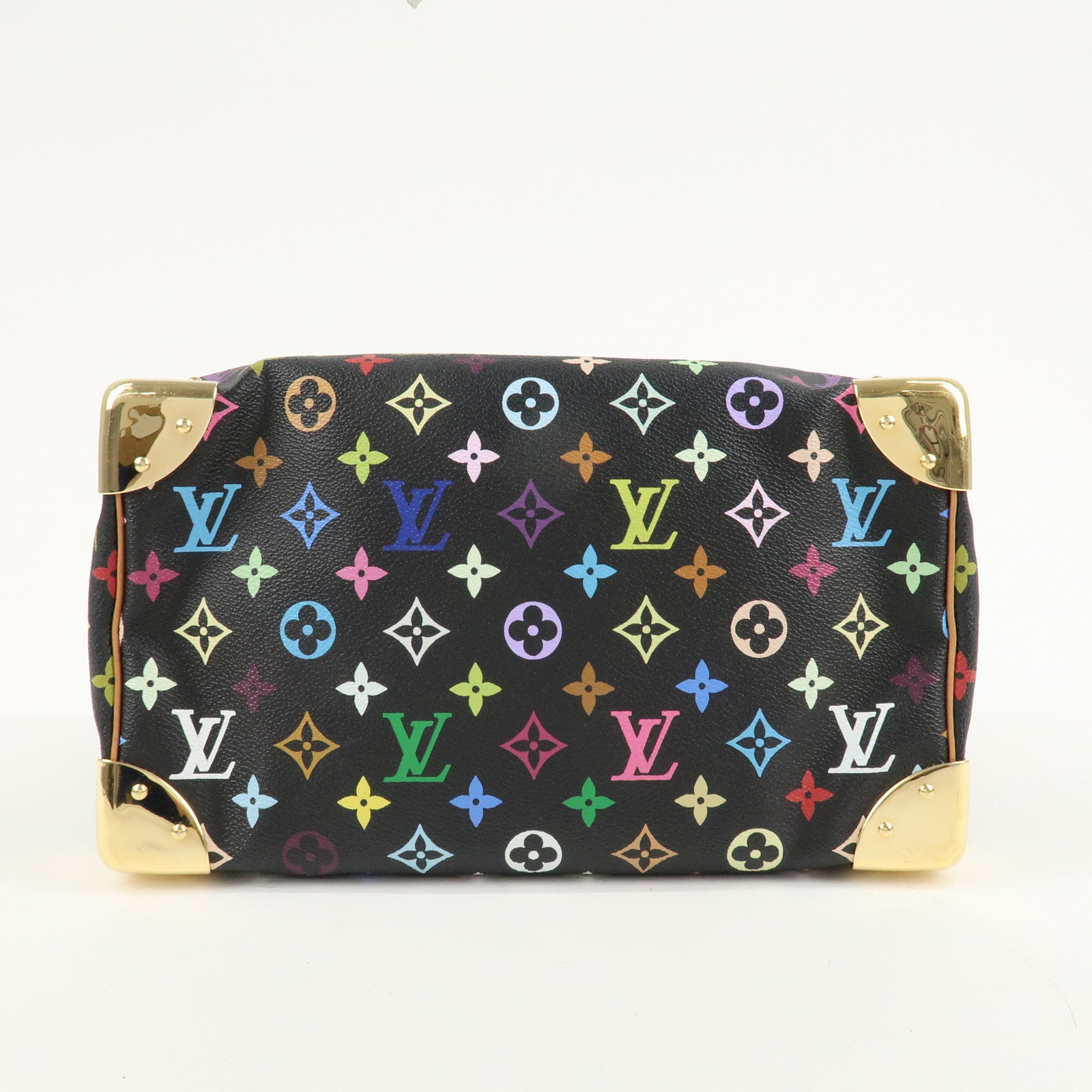 Louis Vuitton Monogram Multi Color Speedy 30 Hand Bag M92642 Used