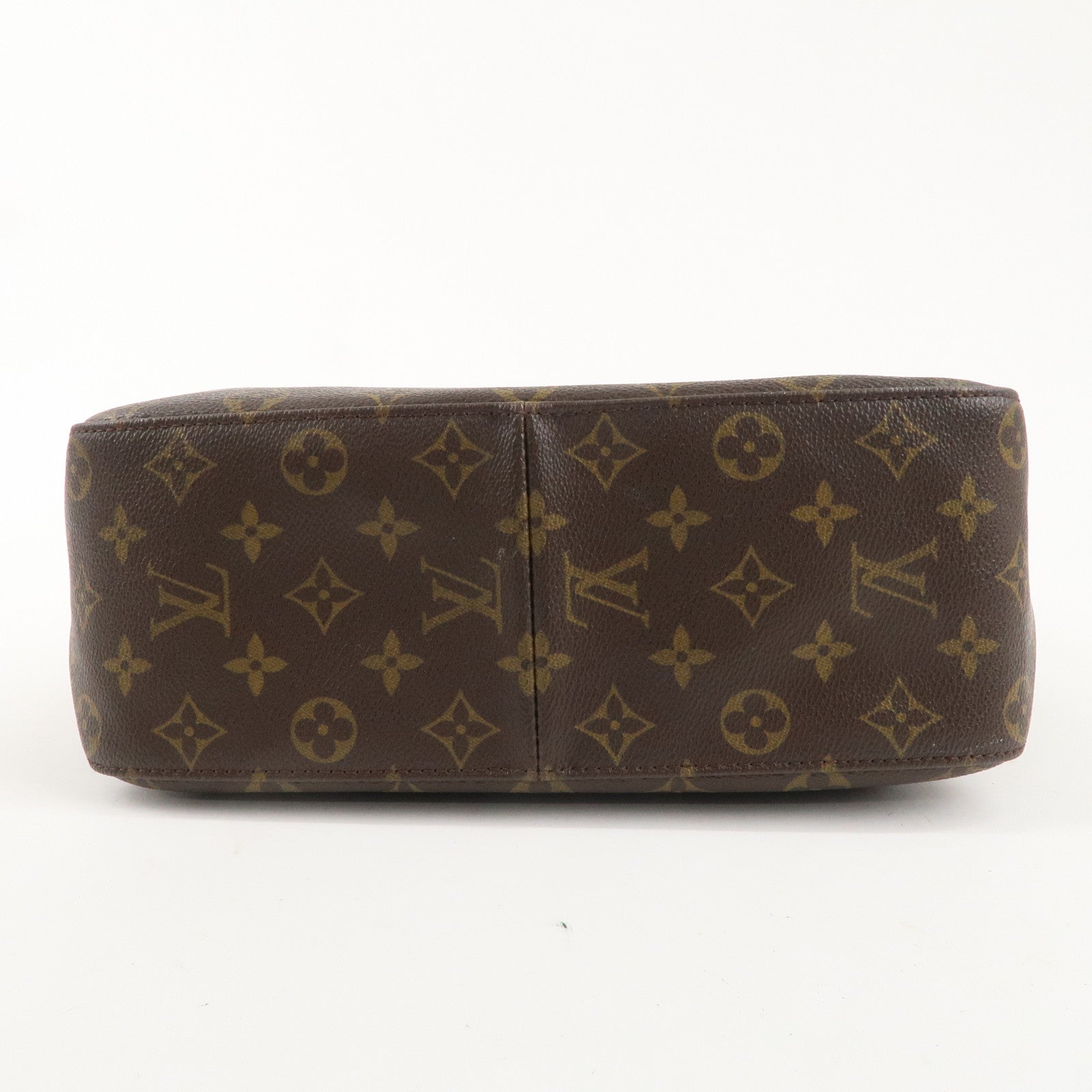 Louis Vuitton Monogram Looping GM Shoulder Bag Brown M51145