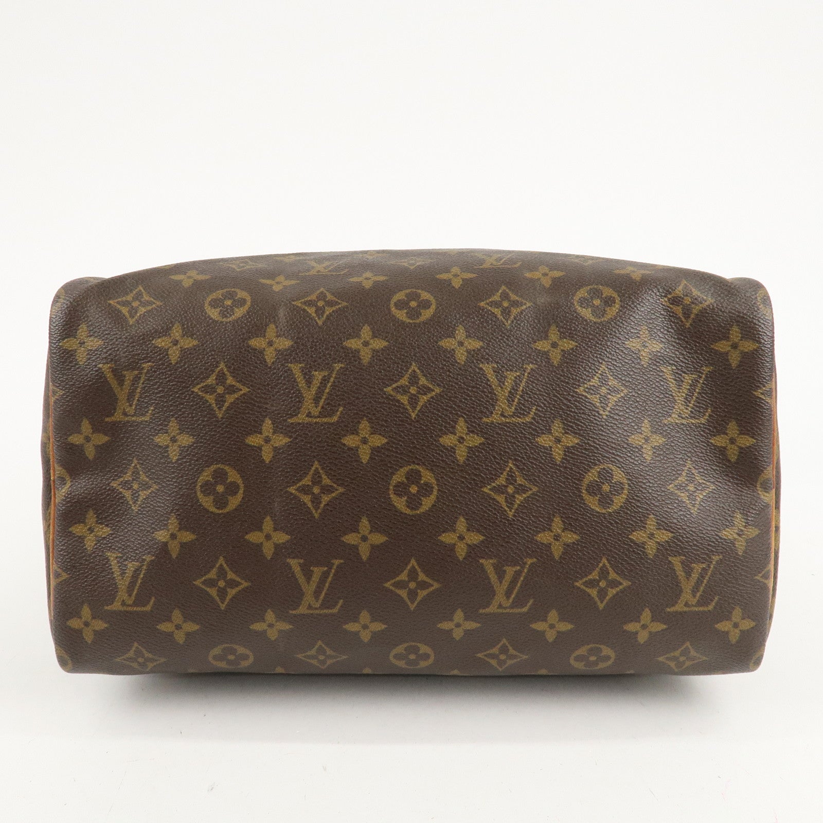 Louis Vuitton Monogram Speedy 30 Hand Bag Boston Bag M41526 Used