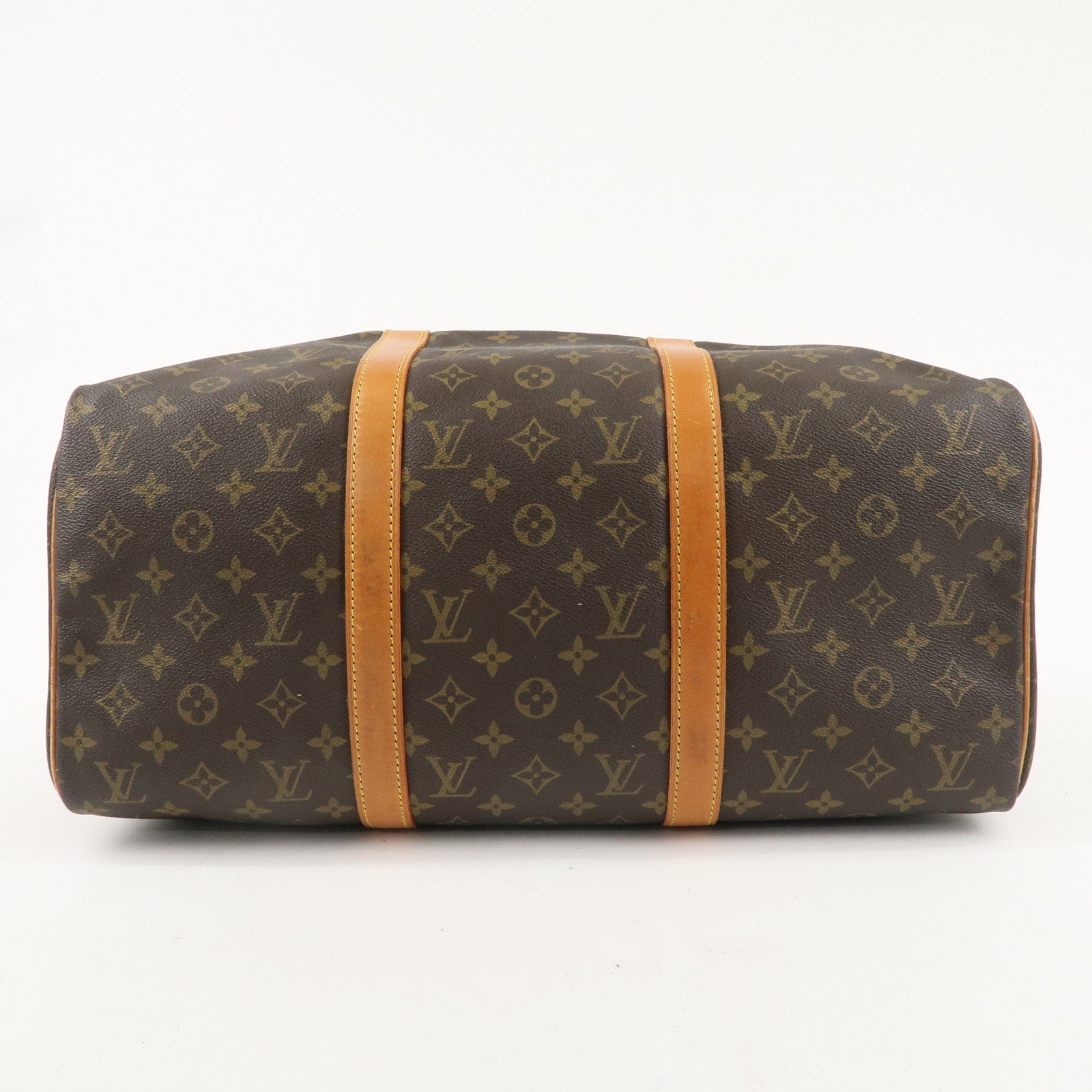 Louis Vuitton Monogram Sac Souple 45 Boston Bag Brown M41624