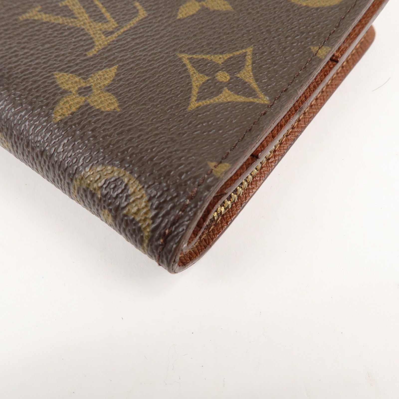 Louis Vuitton Monogram Set Of 2 Compact Zip Small Wallet M61667