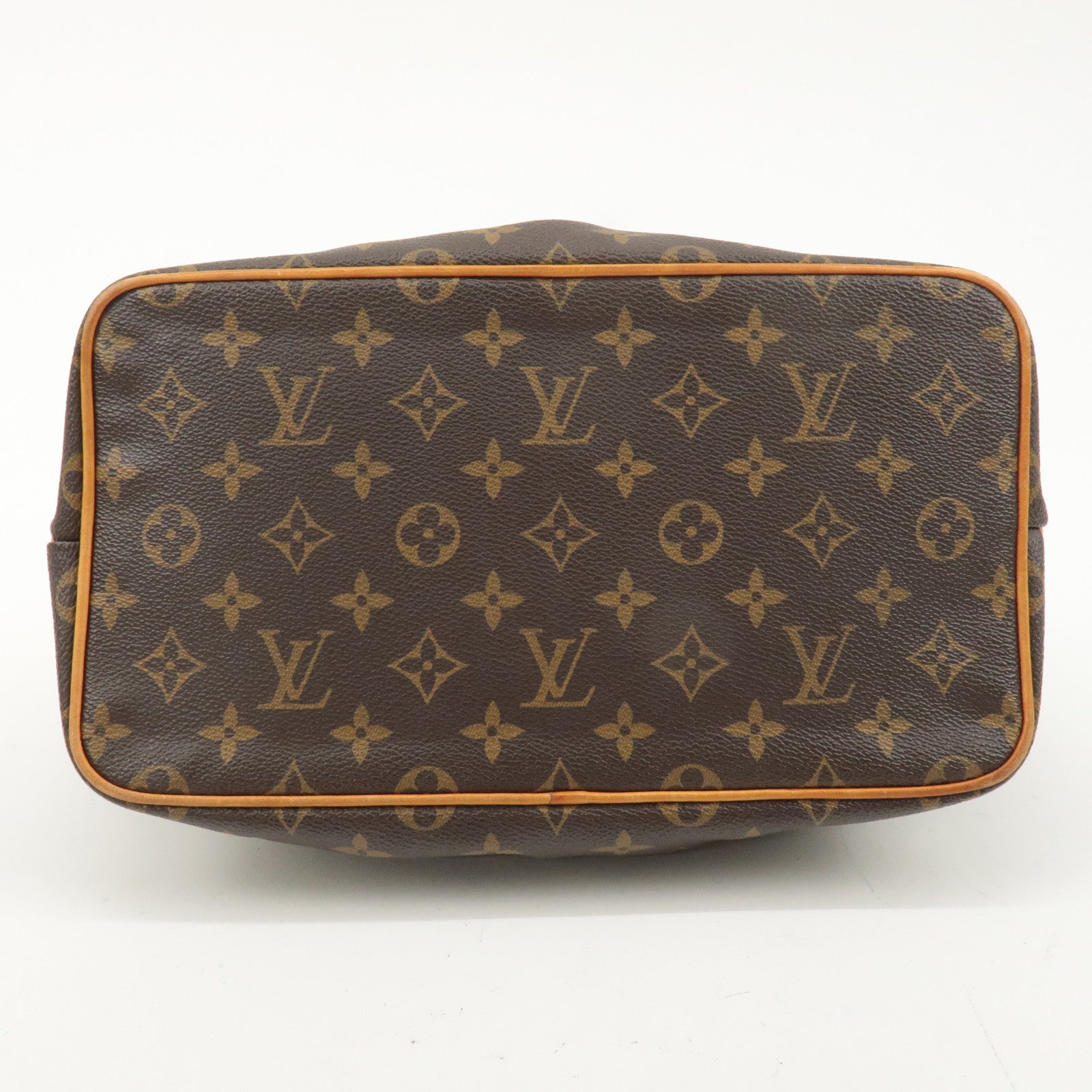 Louis Vuitton Monogram Palermo PM 2Way Hand Bag Brown M40145