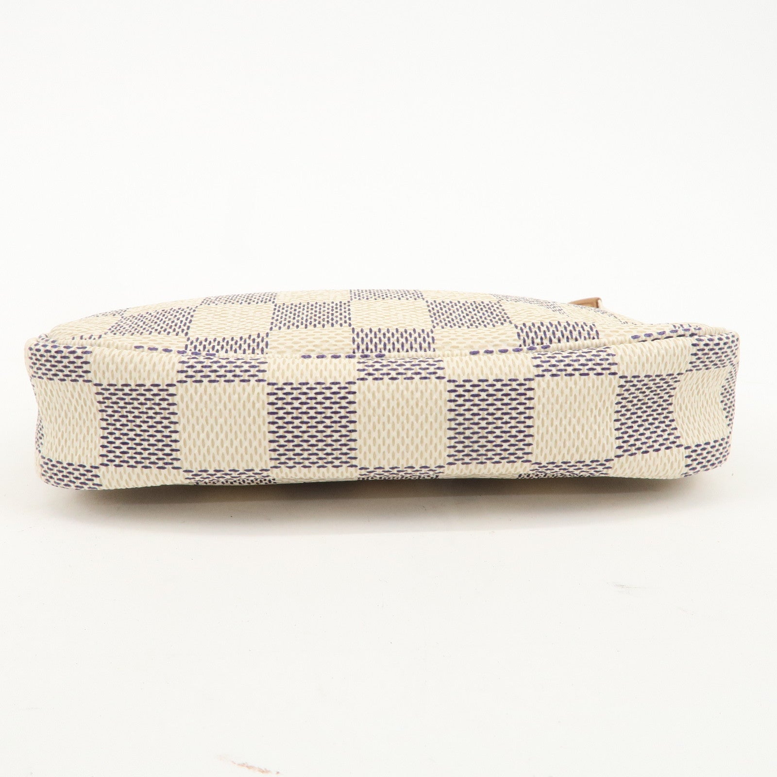 Louis Vuitton Damier Azur Mini Pochette Accessoires Pouch N58010 Used