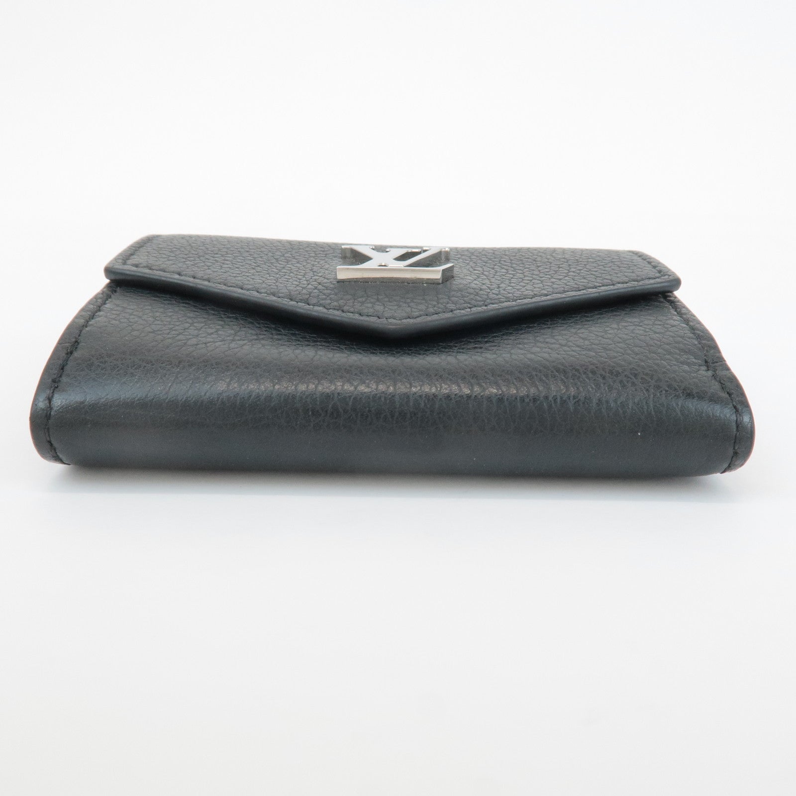 Louis Vuitton Lock Me Portefeuille Lock Mini Wallet Noir M63921