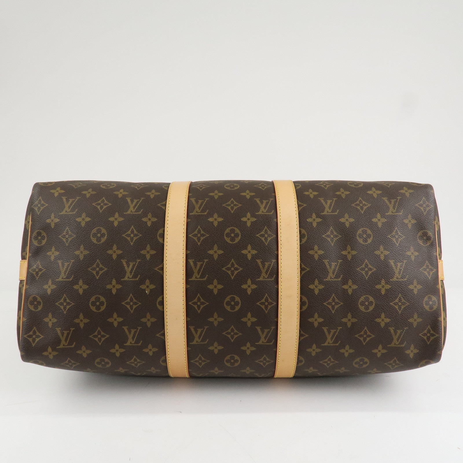 Louis Vuitton Monogram Keep All Bandouliere 50 Boston Bag M41416 Used