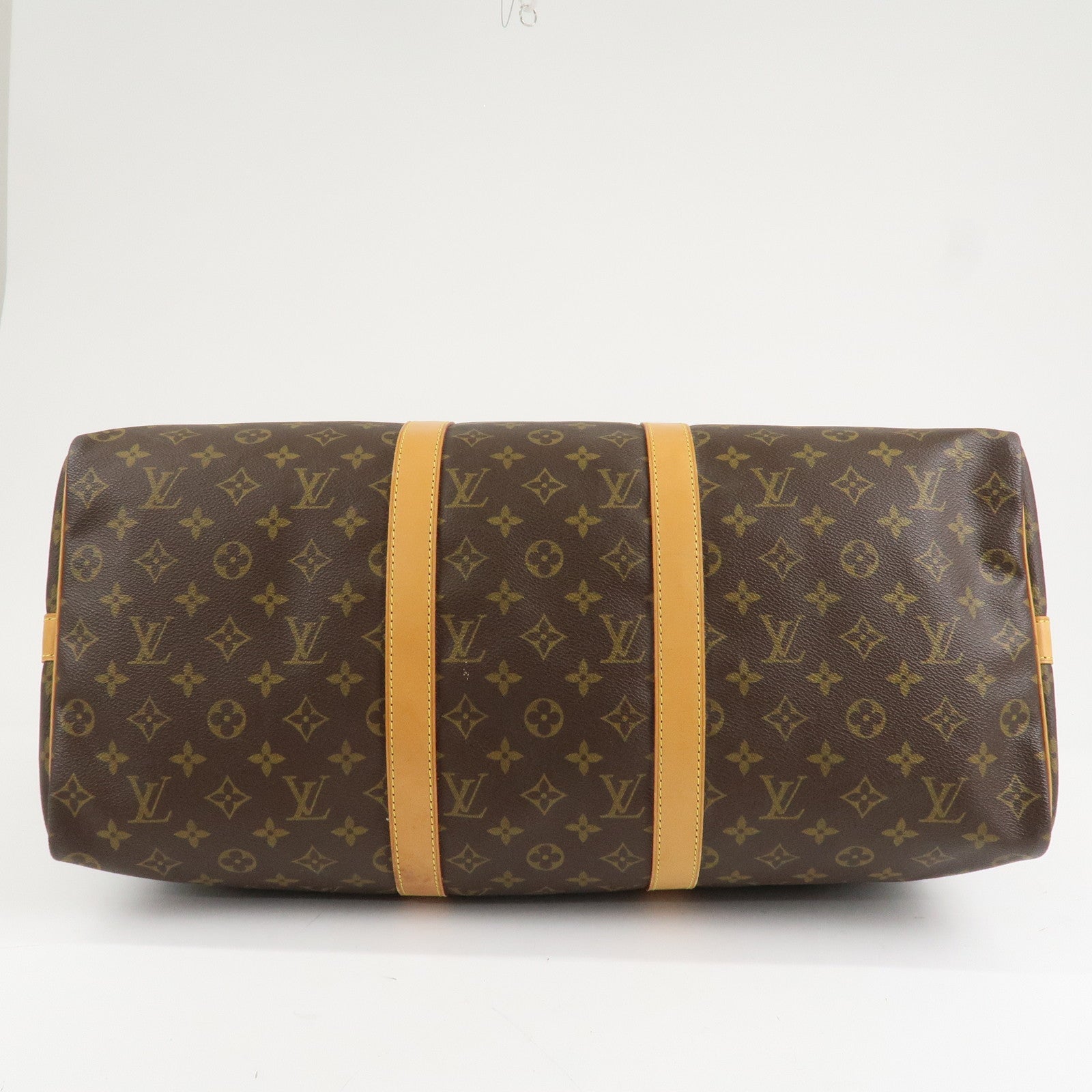 Louis Vuitton Monogram Keep All Bandouliere 50 Boston Bag M41416 Used