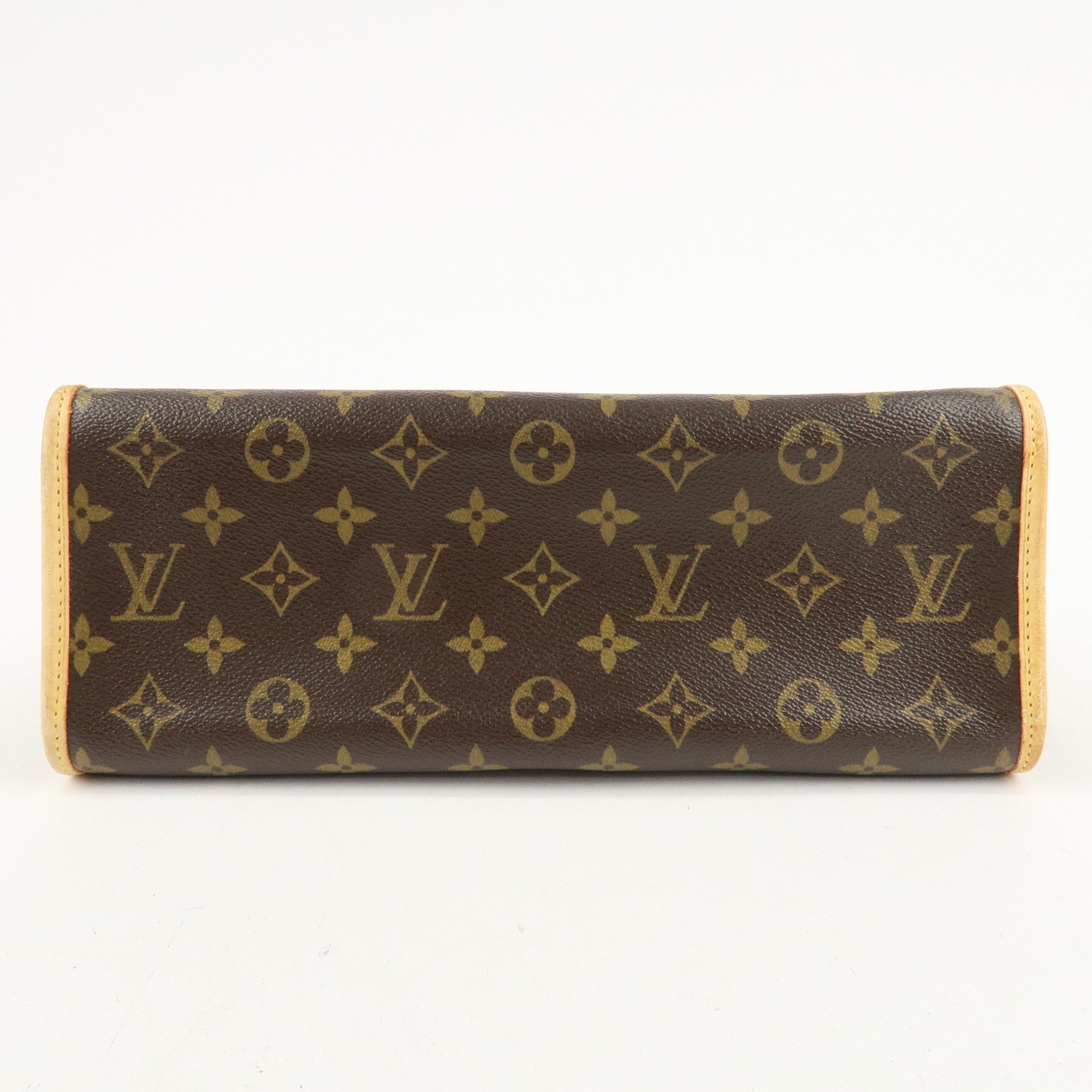 Louis Vuitton Monogram Popincourt Hand Bag Brown M40009 Used