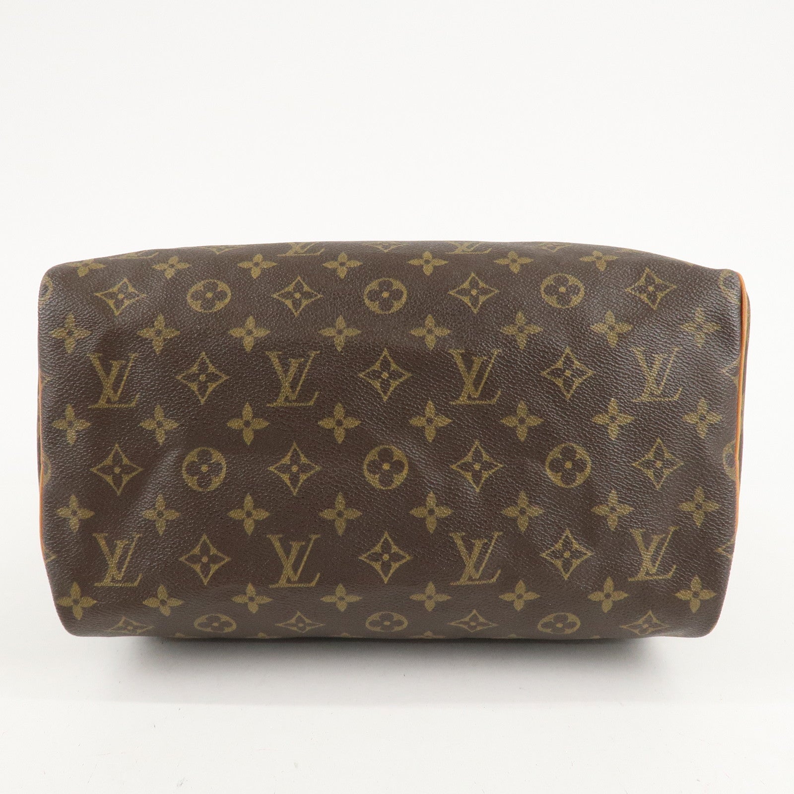 Louis Vuitton Monogram Speedy 30 Hand Bag Boston Bag M41526 Used