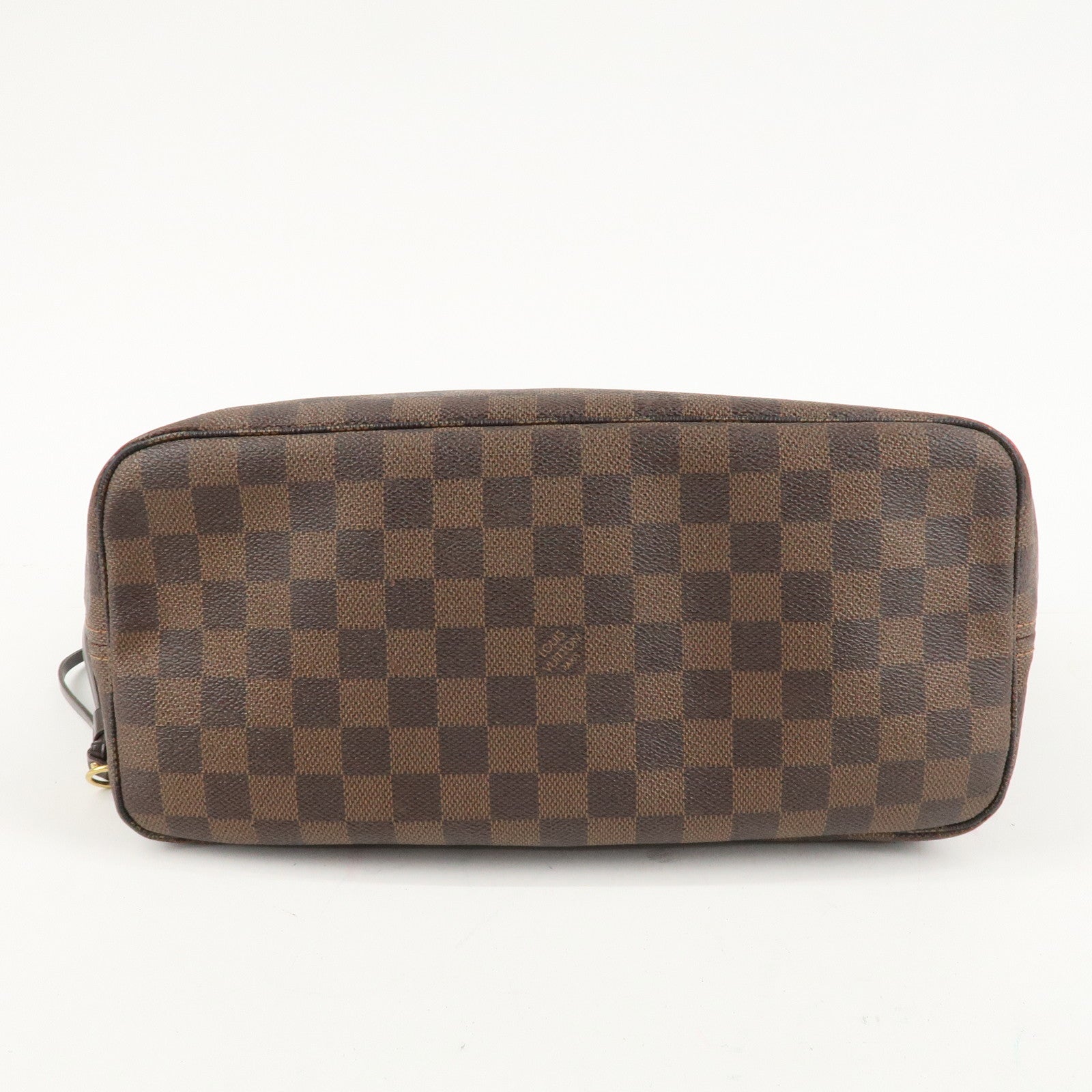 Louis Vuitton Damier Neverfull MM Tote Bag Brown M41358