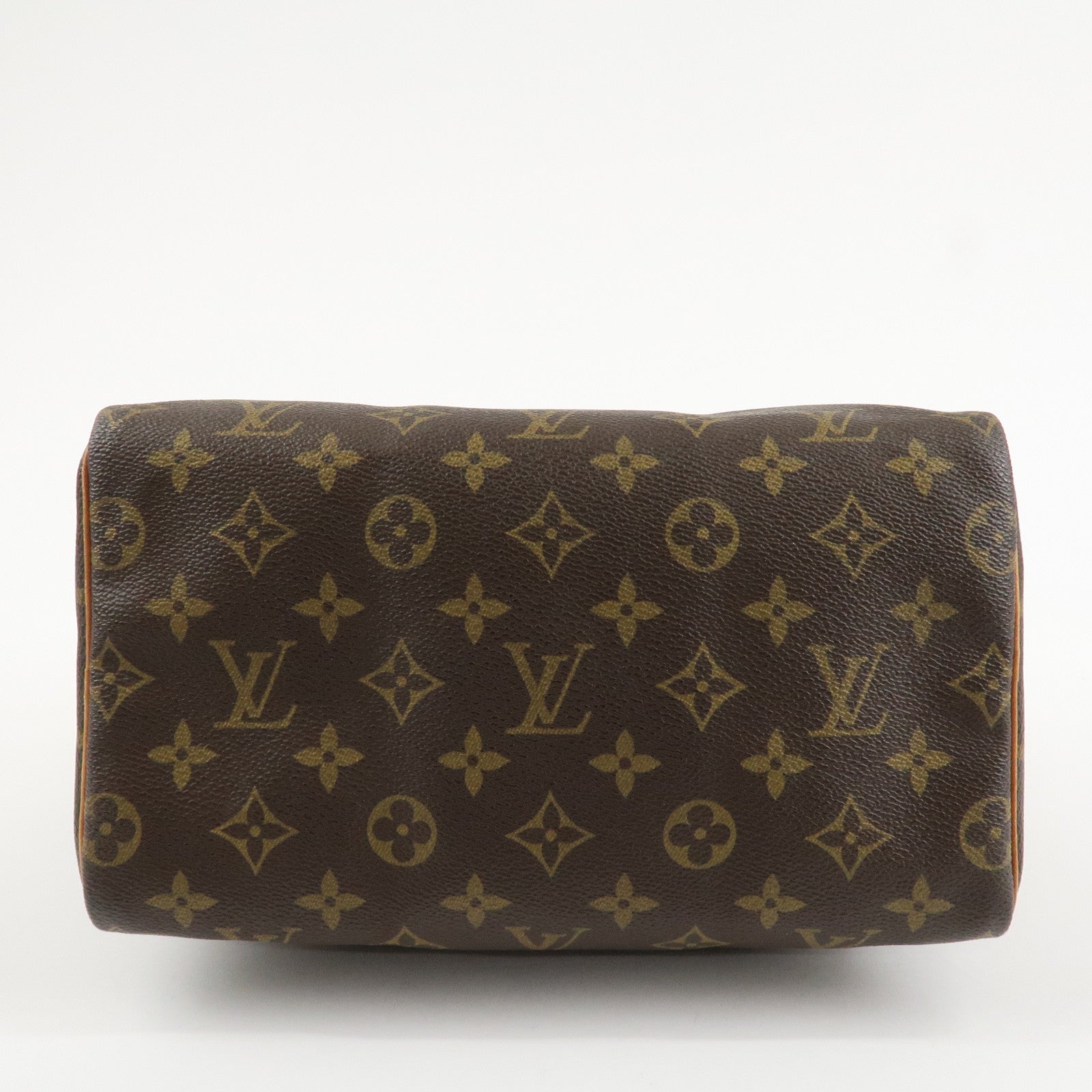 Louis Vuitton Monogram Speedy 25 Hand Bag Boston Bag M41528 Used